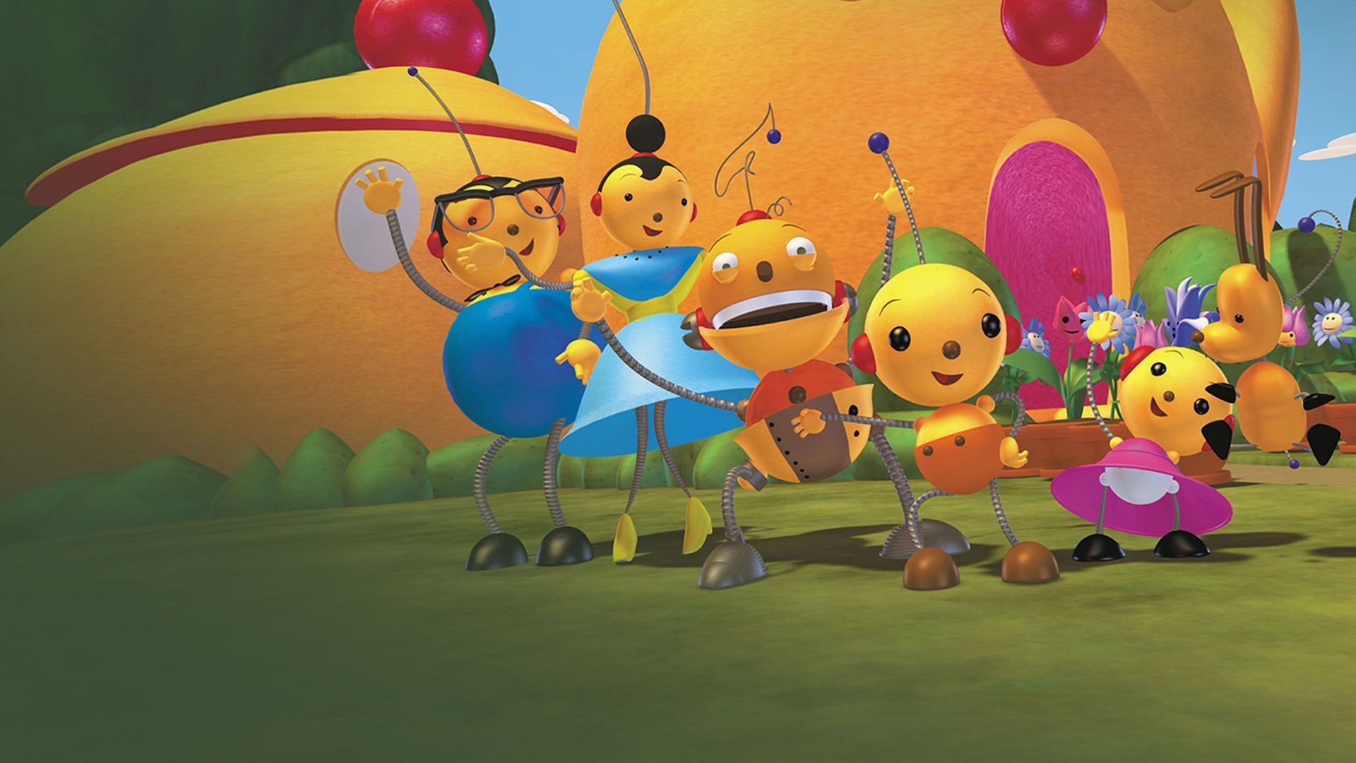 Rolie Polie Olie background