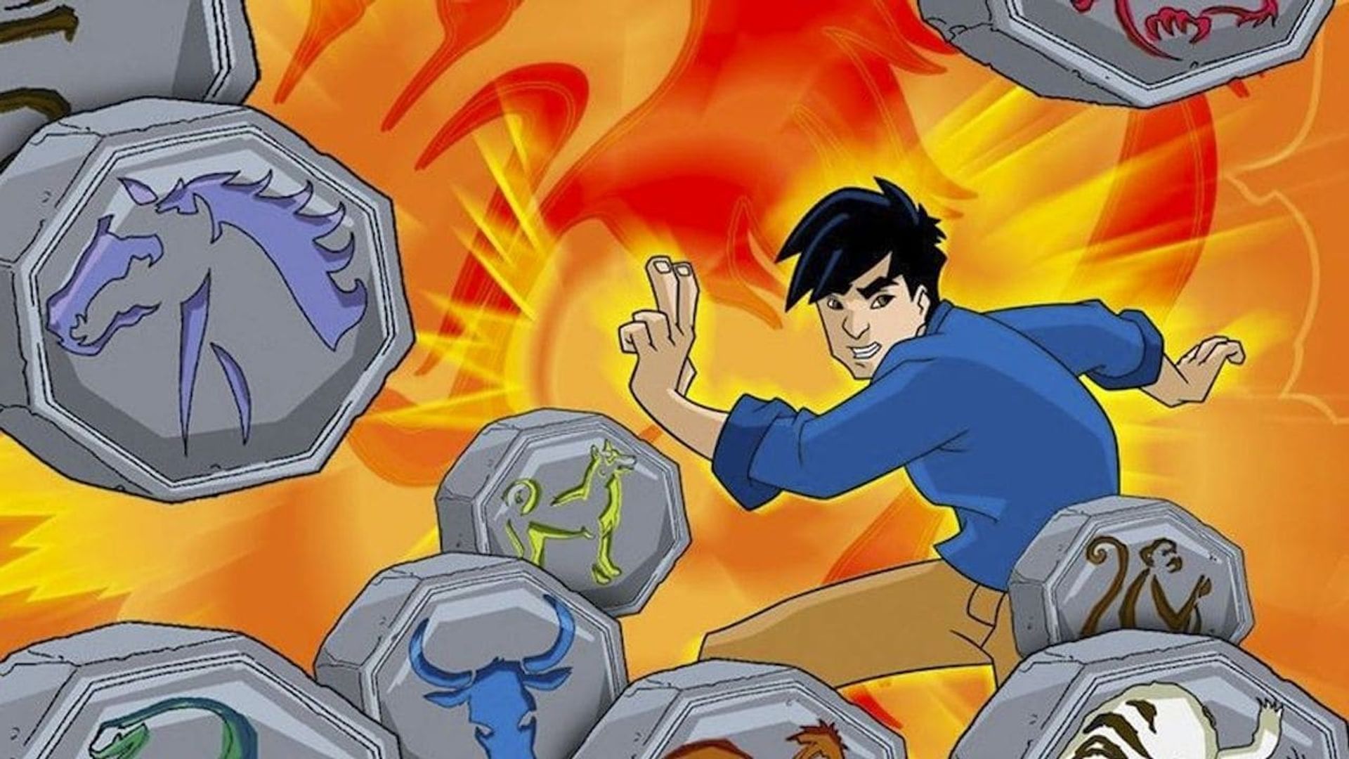 Jackie Chan Adventures background