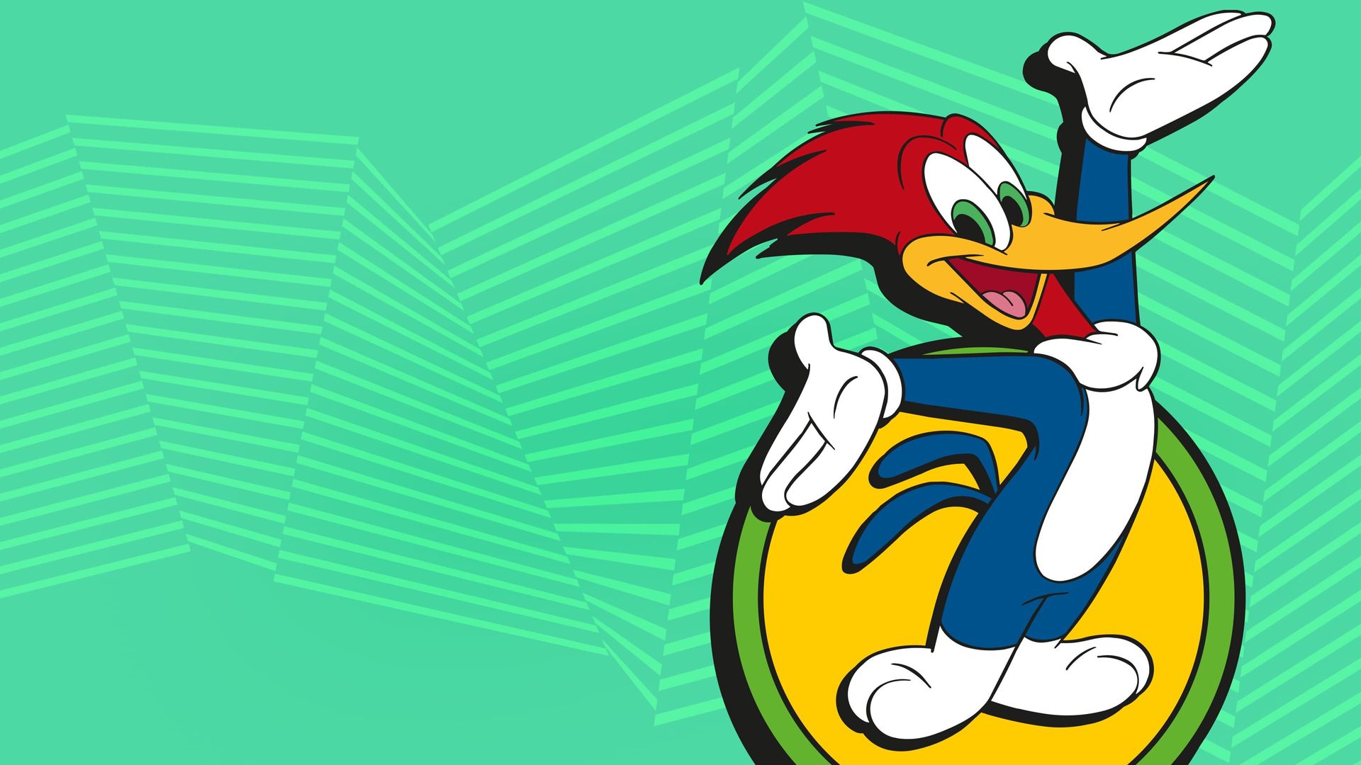 The Woody Woodpecker Show background