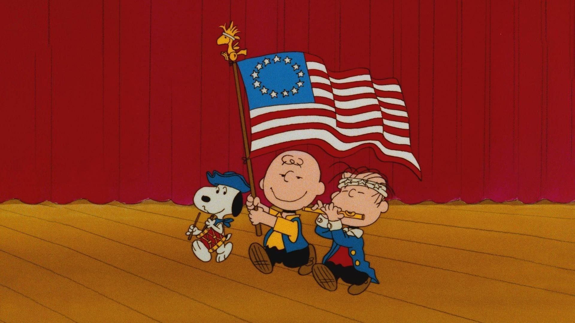 This Is America, Charlie Brown background