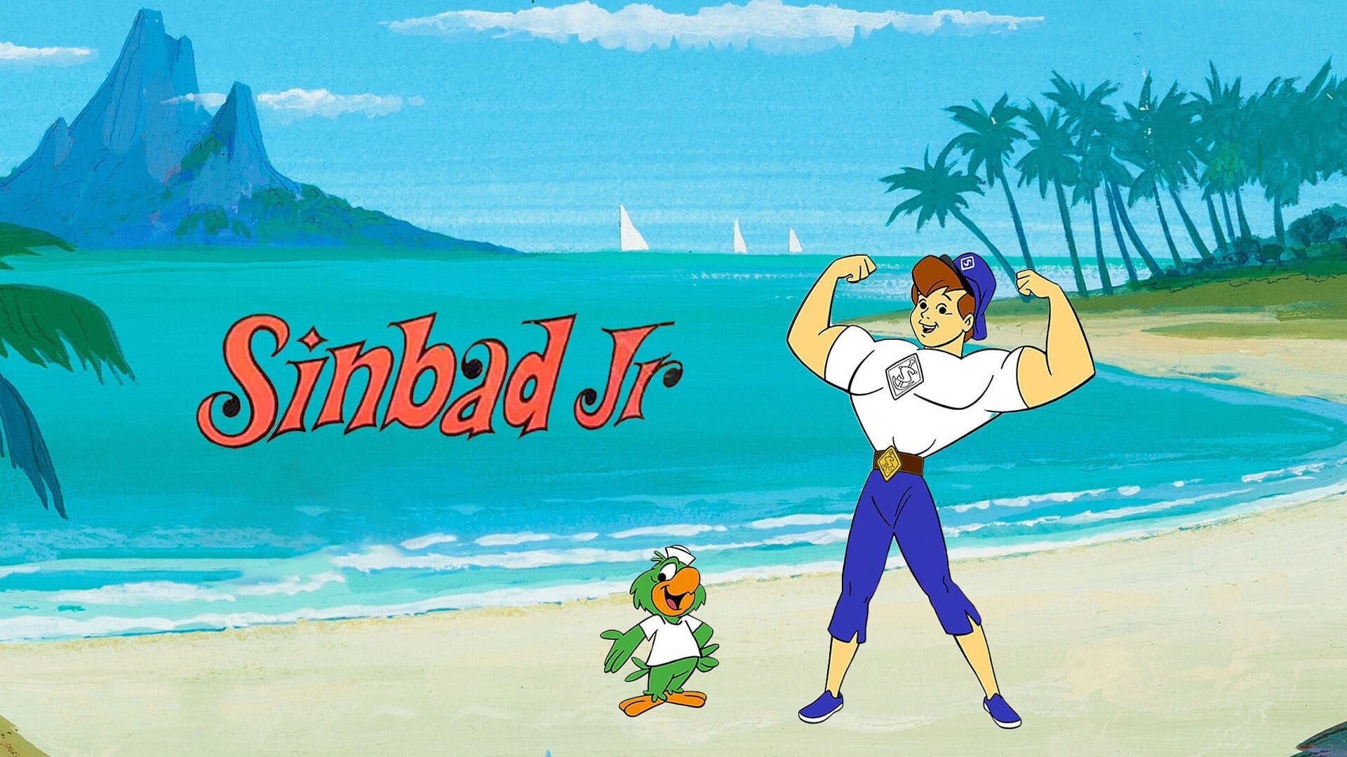 Sinbad Jr. and his Magic Belt background