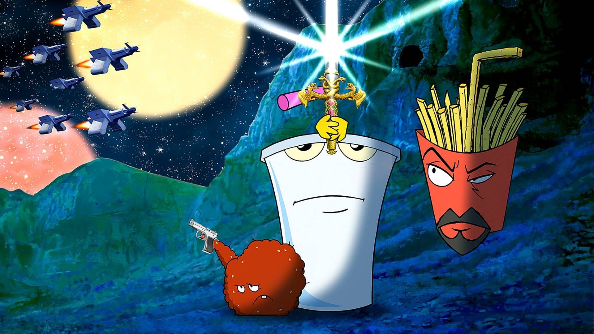 Aqua Teen Hunger Force background