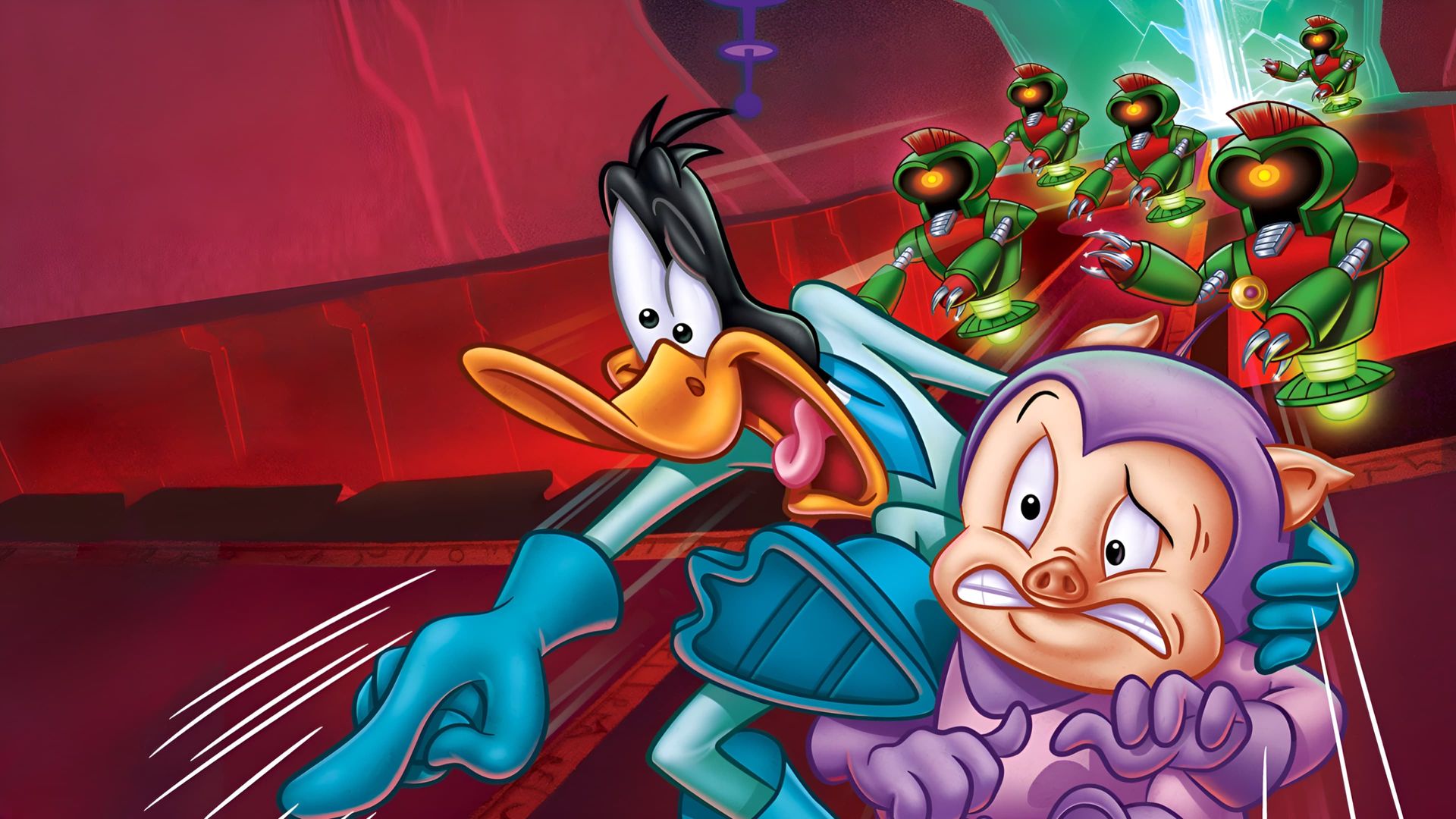 Duck Dodgers background