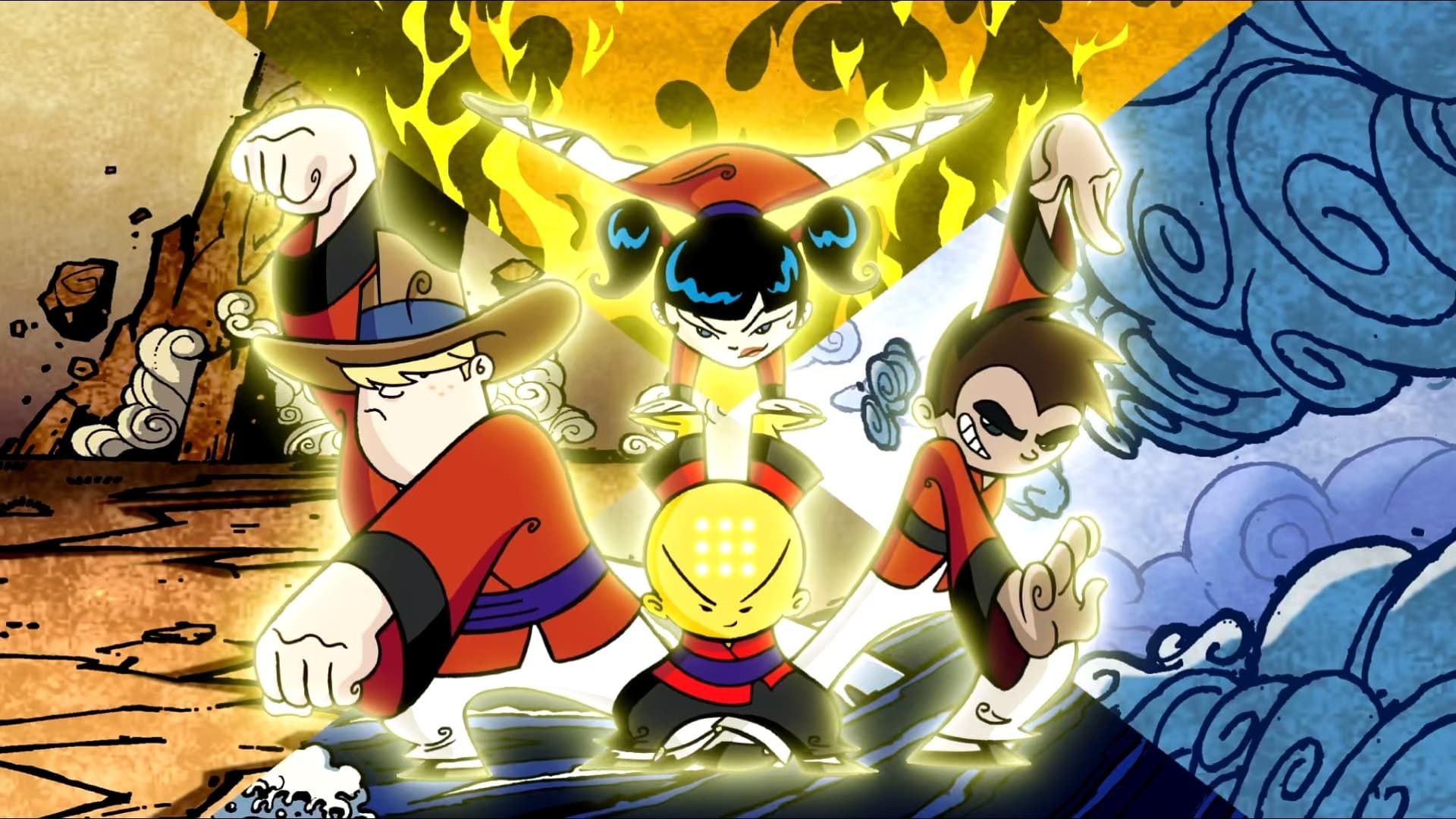 Xiaolin Showdown background