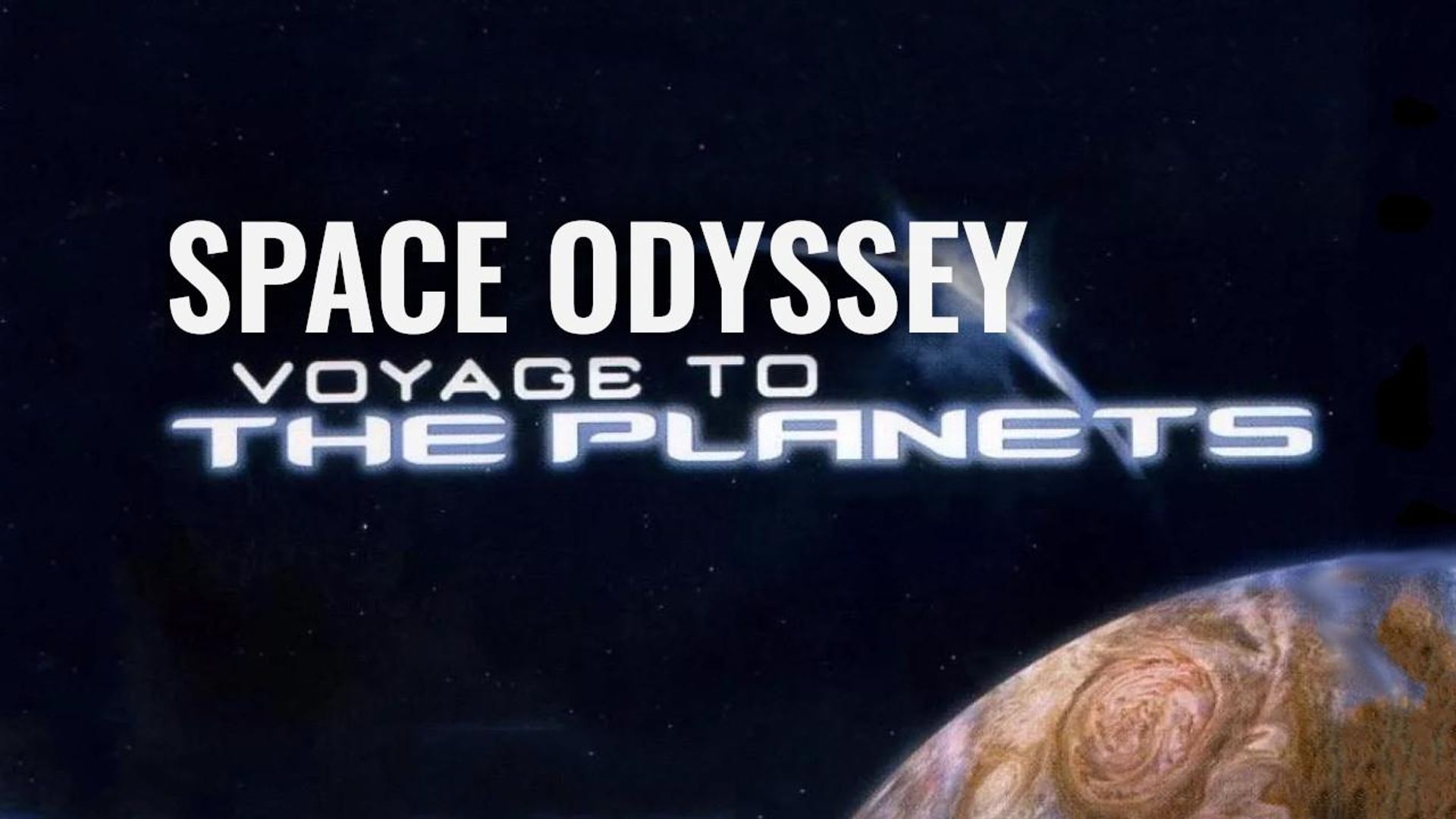 Space Odyssey: Voyage to the Planets background