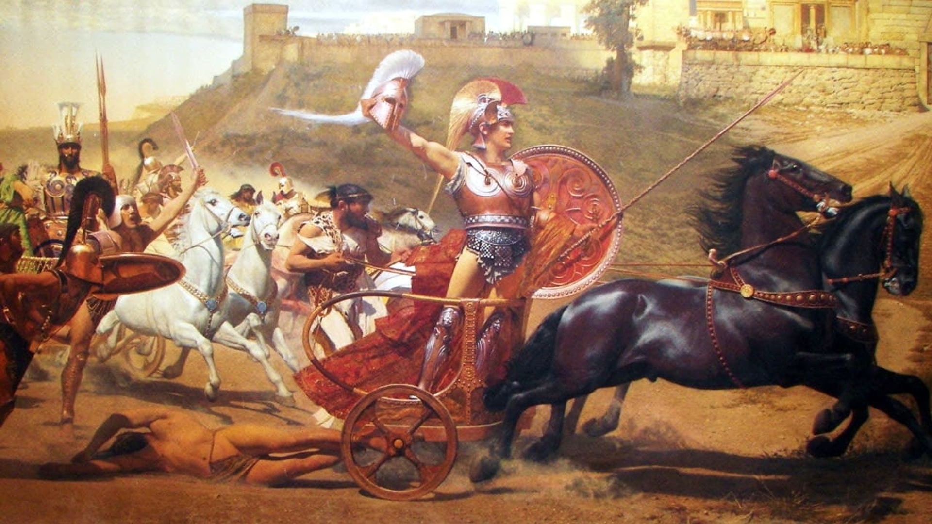 In Search of the Trojan War background