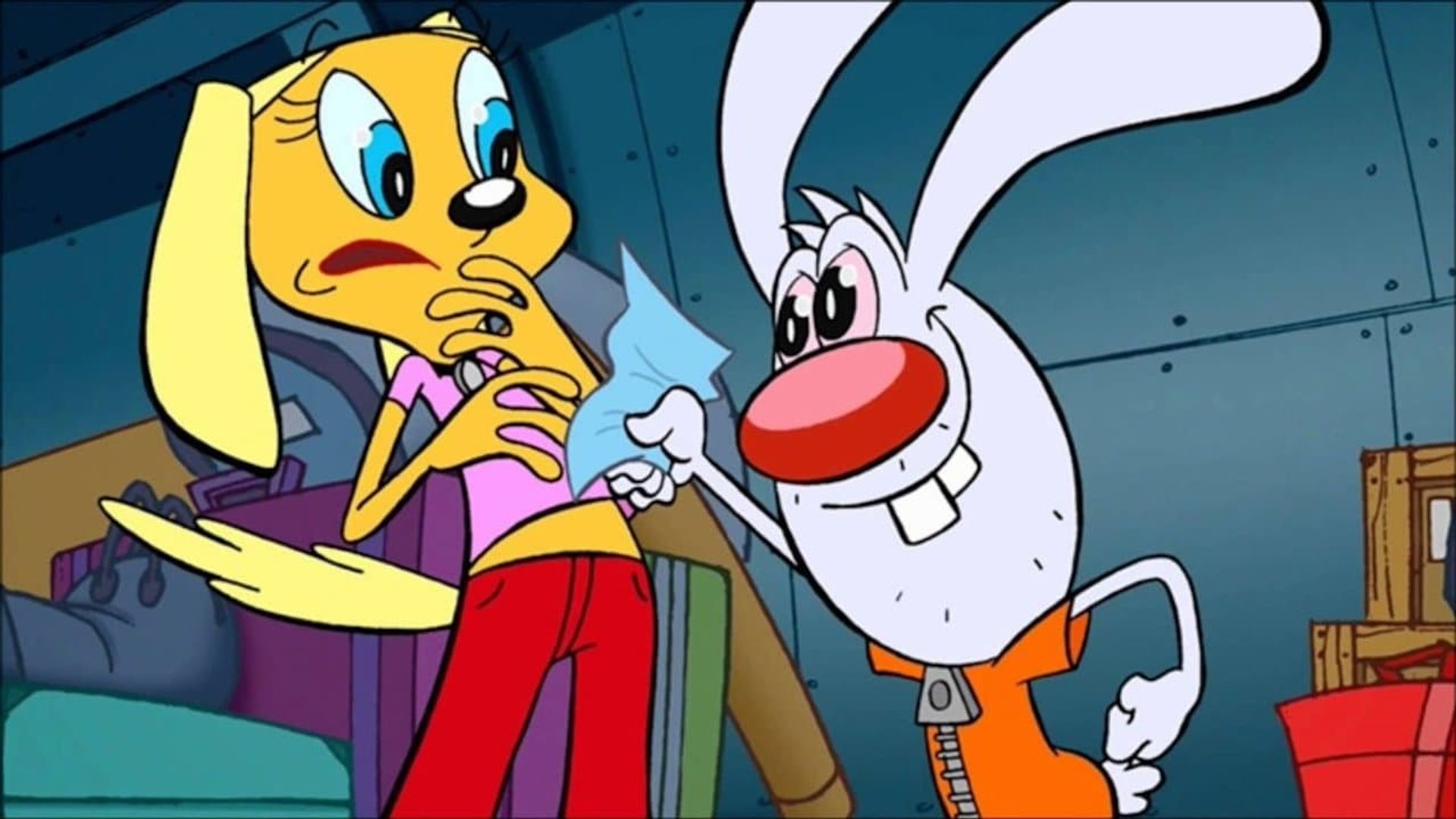 Brandy & Mr. Whiskers background