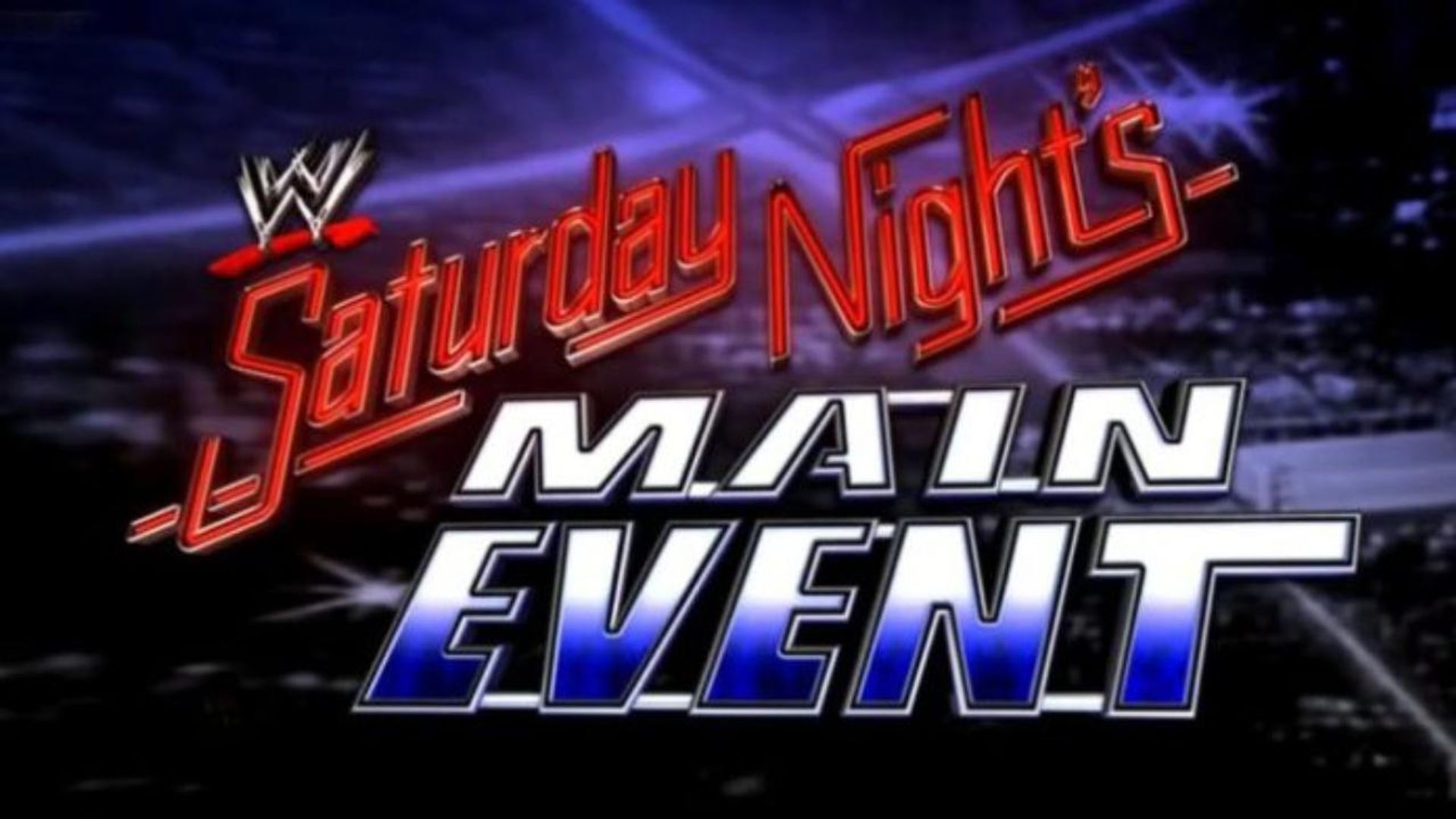 WWE Saturday Night's Main Event background