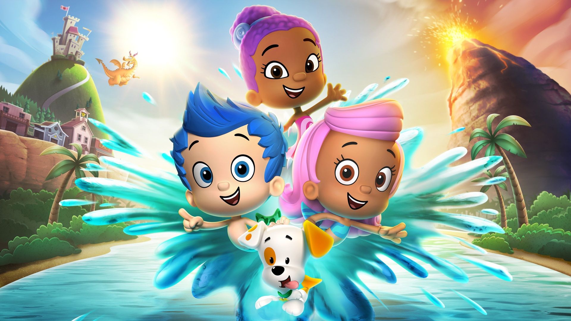 Bubble Guppies background