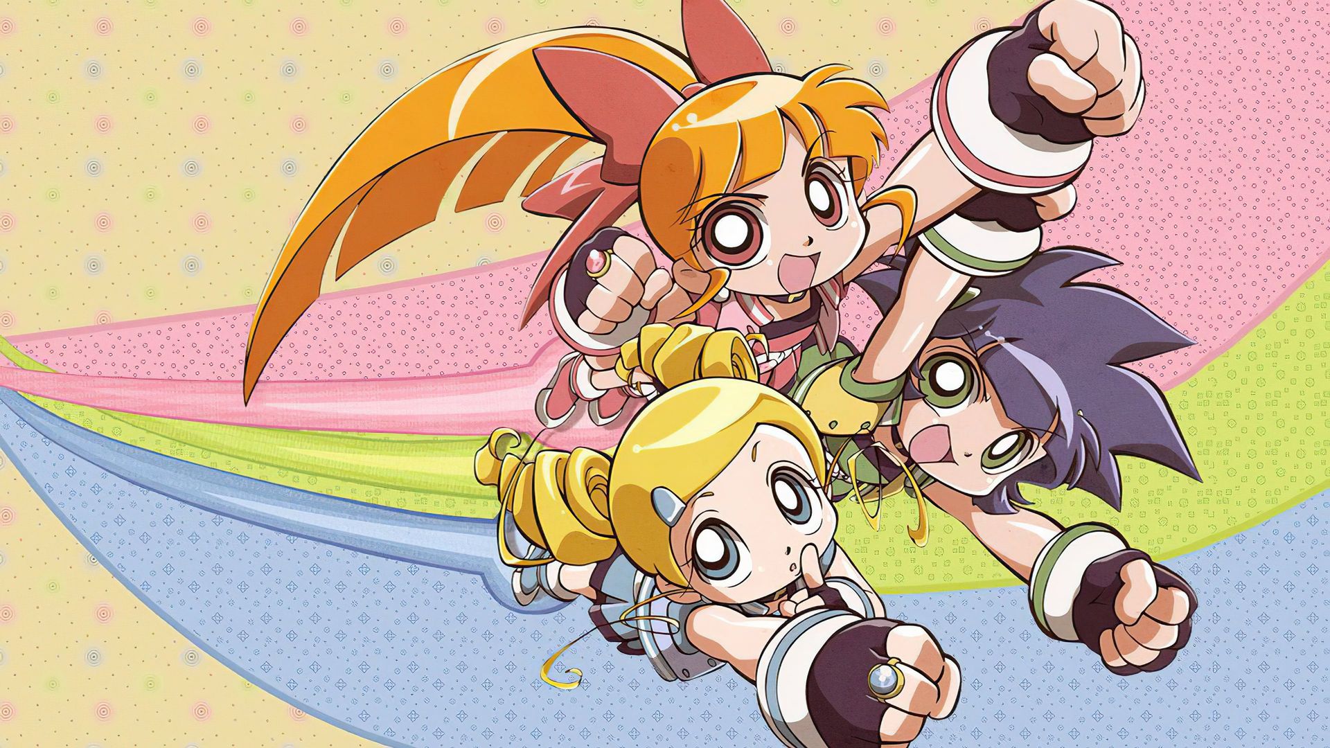 Powerpuff Girls Z background