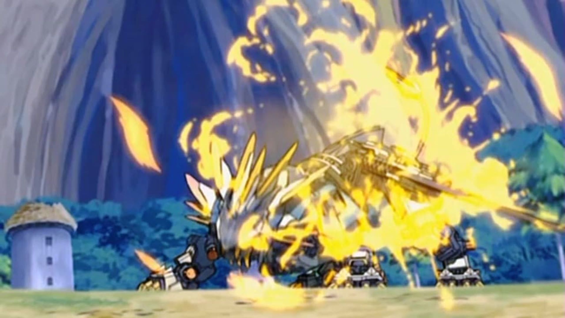 Zoids Genesis background