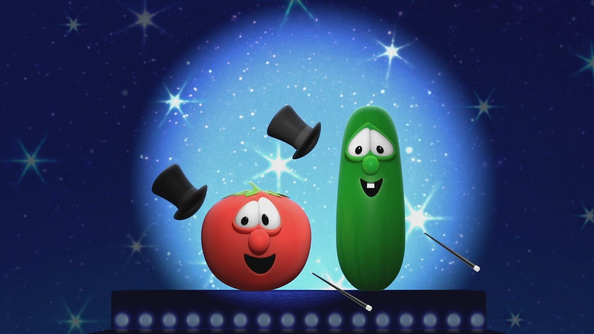 The VeggieTales Show background