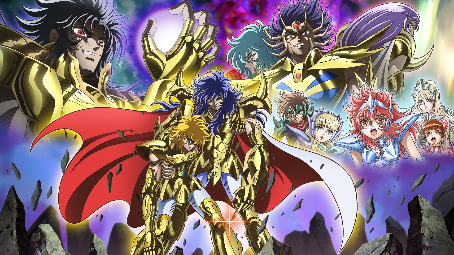 Saint Seiya: Saintia Shô background