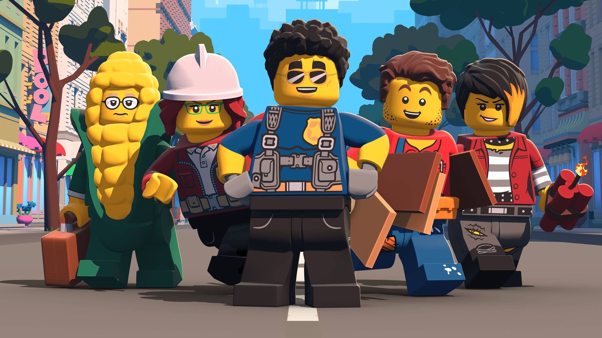 Lego City Adventures background