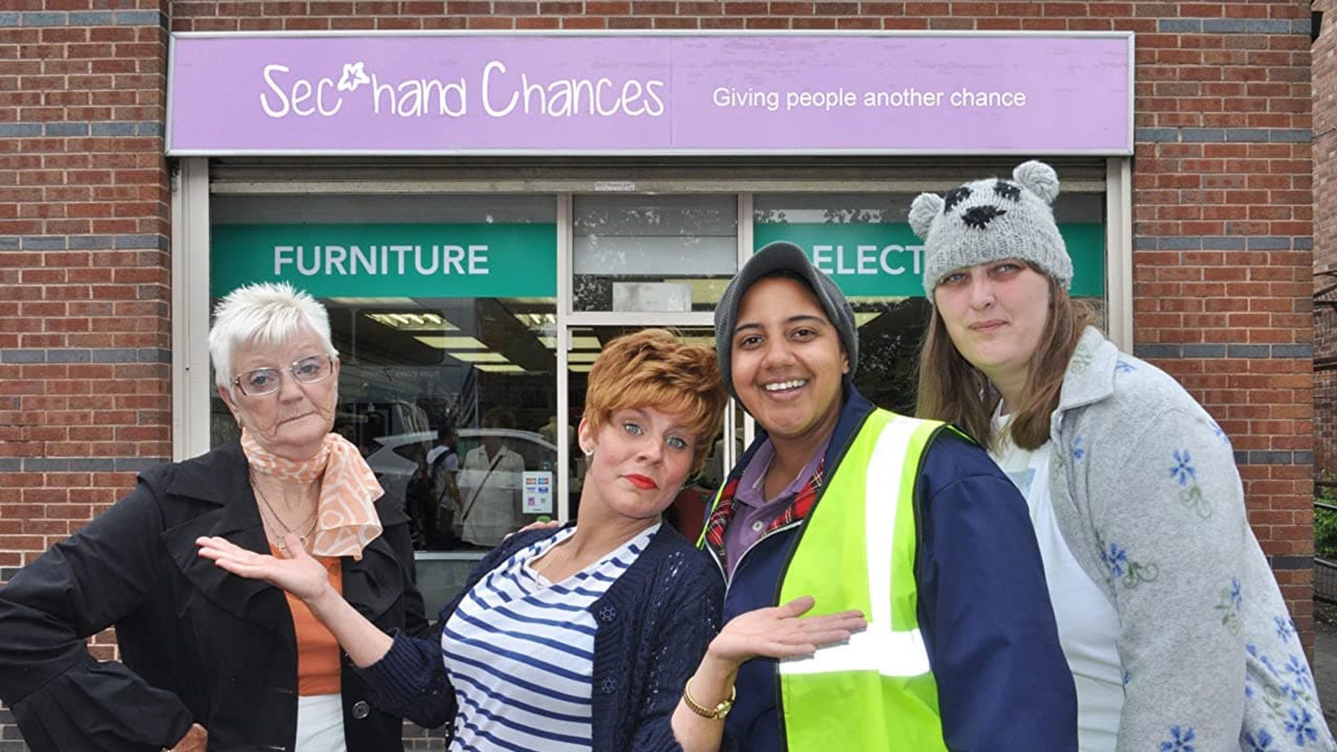 Charity Shop Sue background