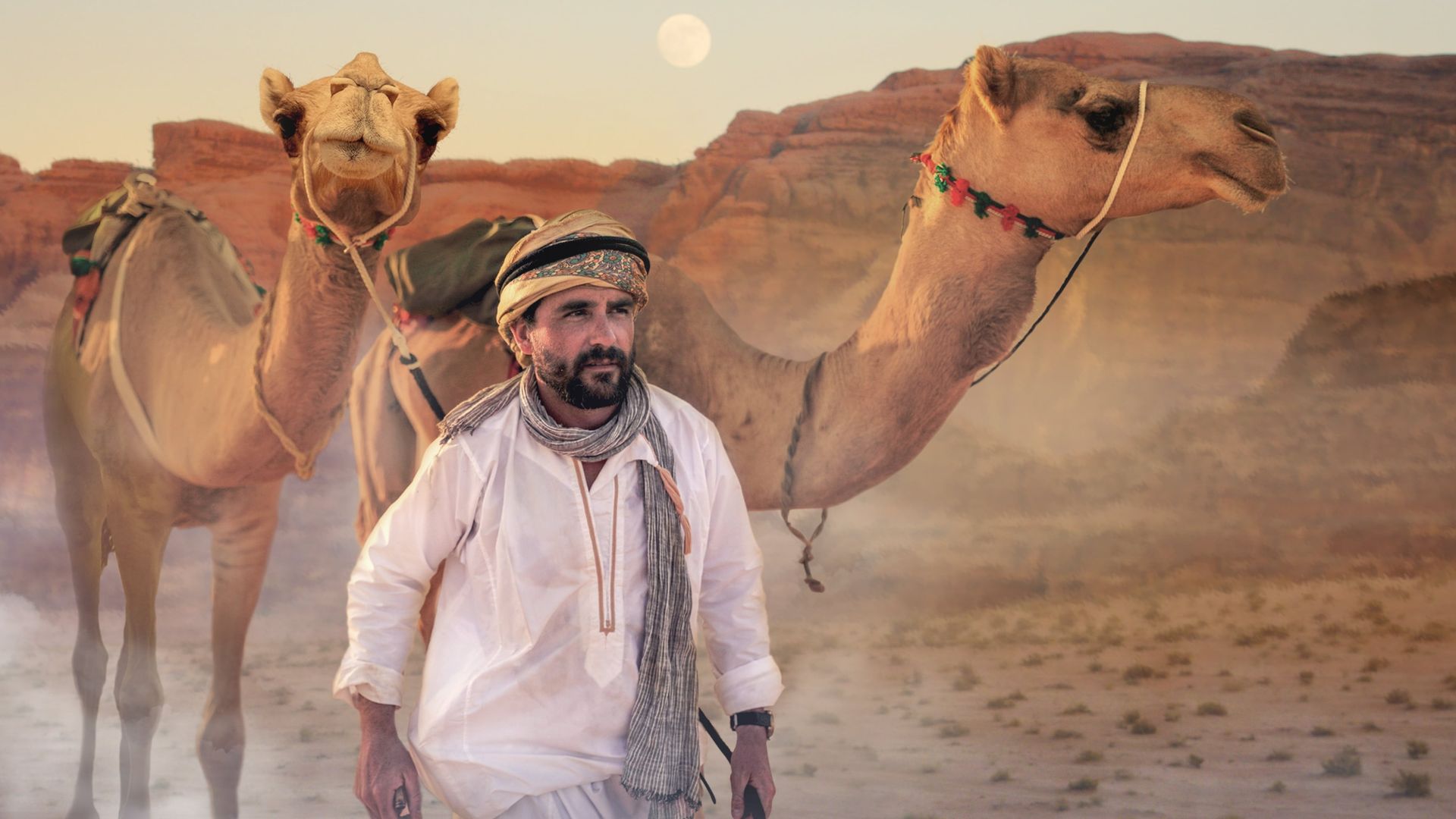 Arabia with Levison Wood background