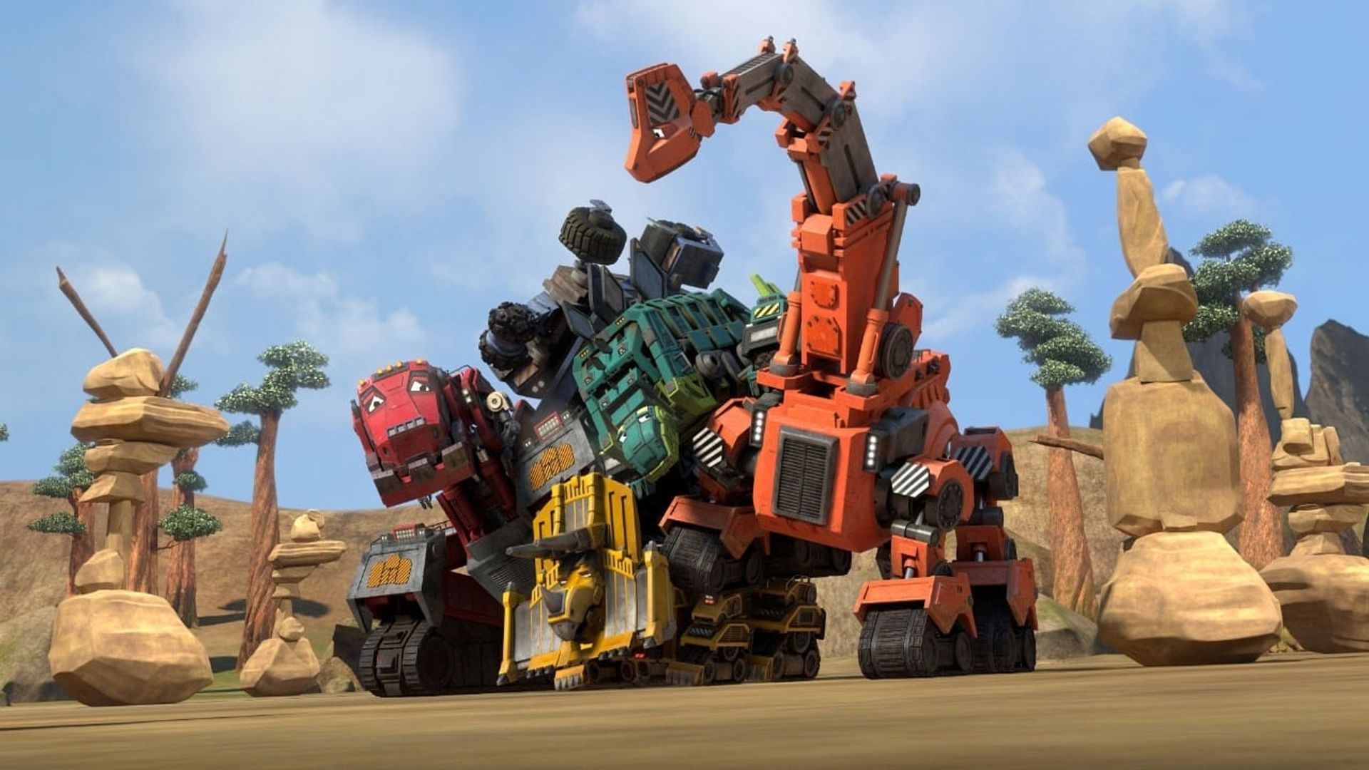 Dinotrux background