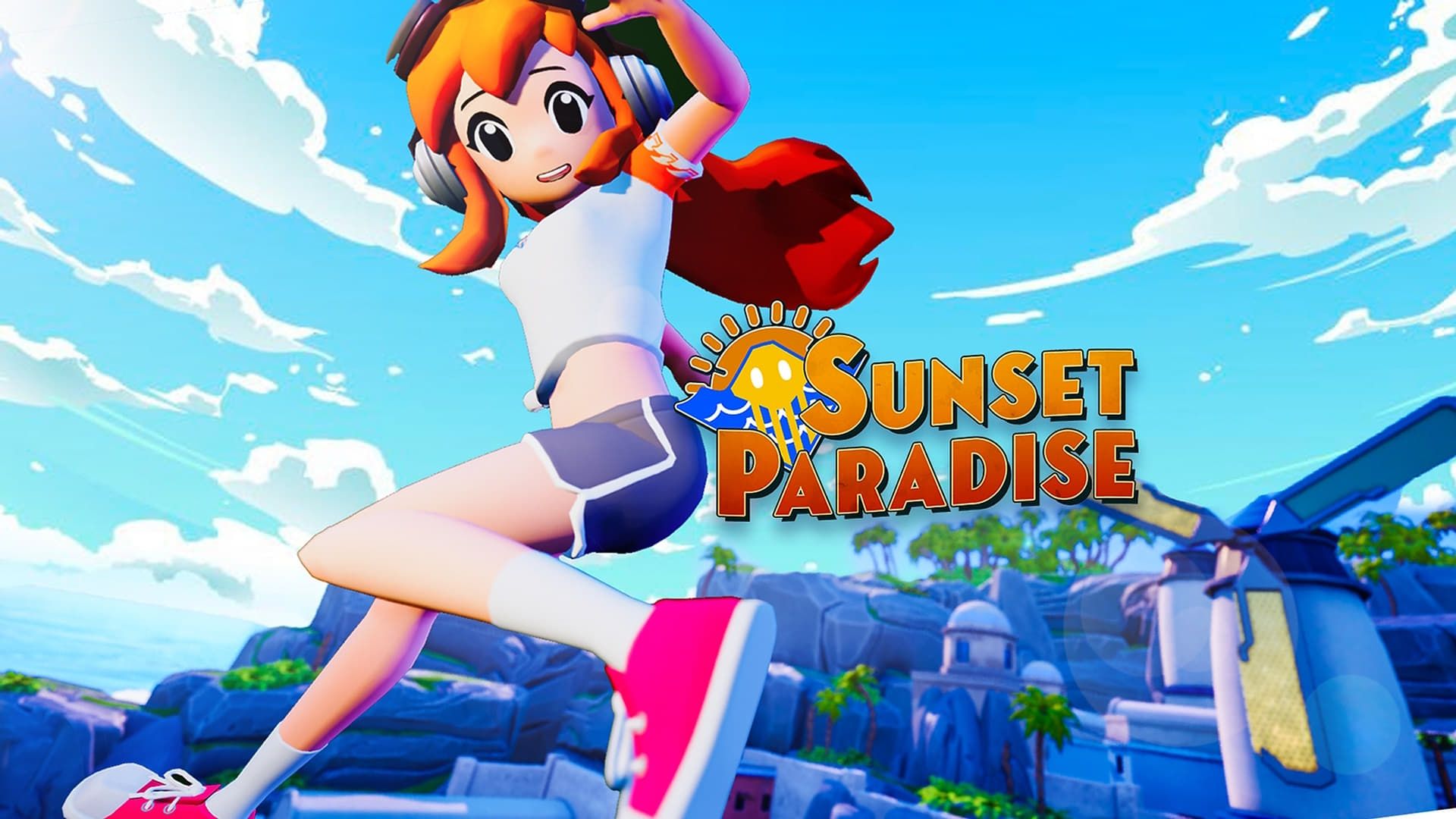 Sunset Paradise background