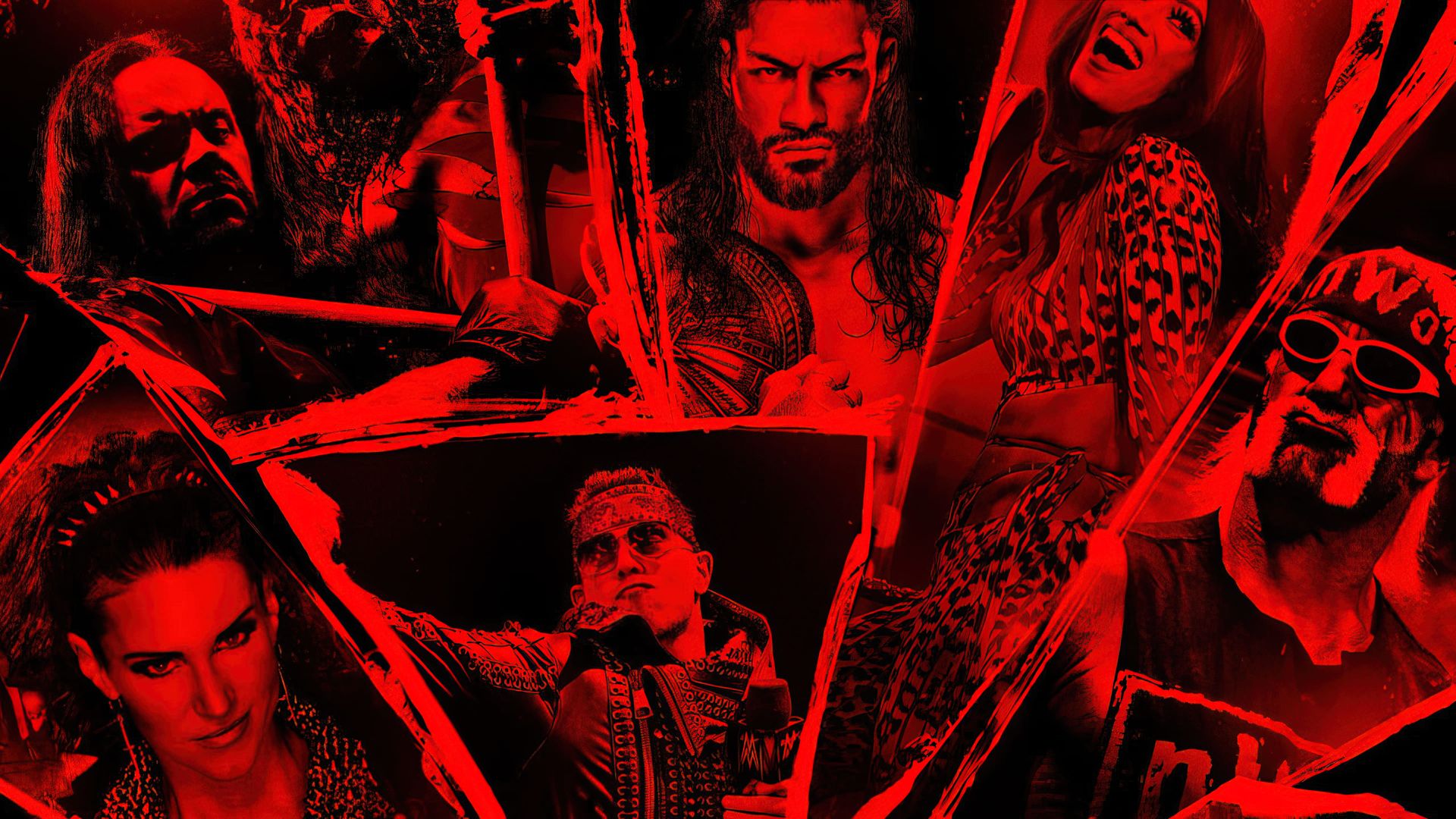 WWE Evil background