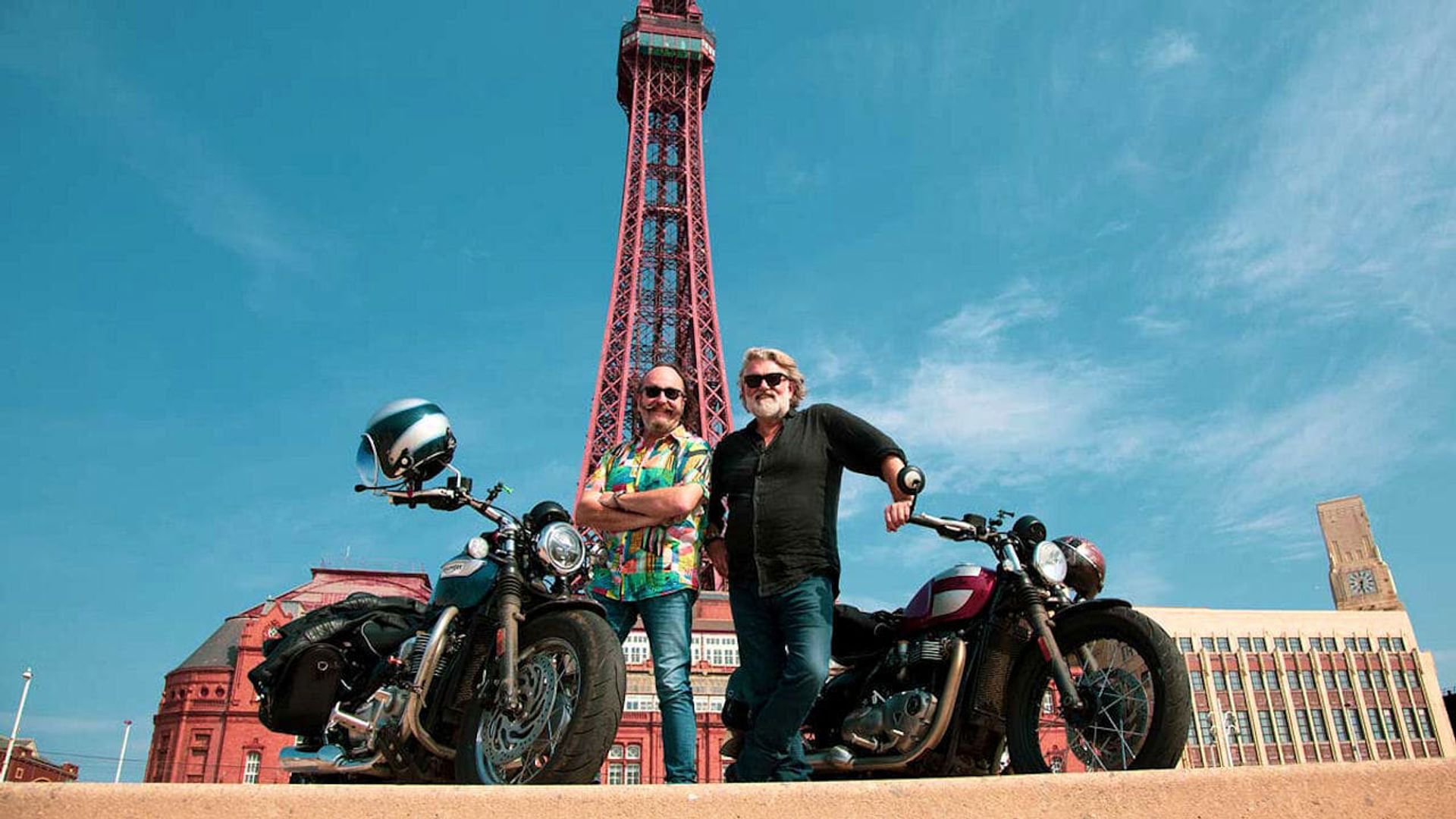 Hairy Bikers Go North background