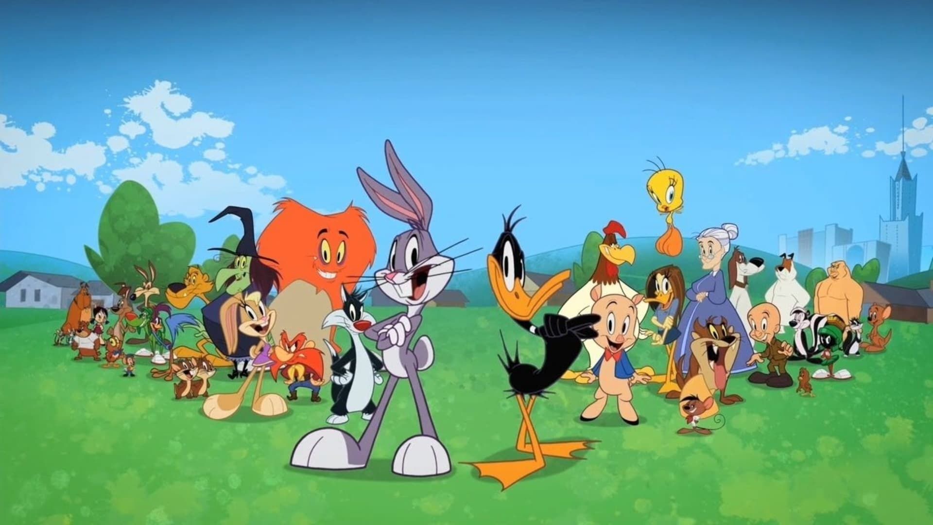 The Looney Tunes Show background