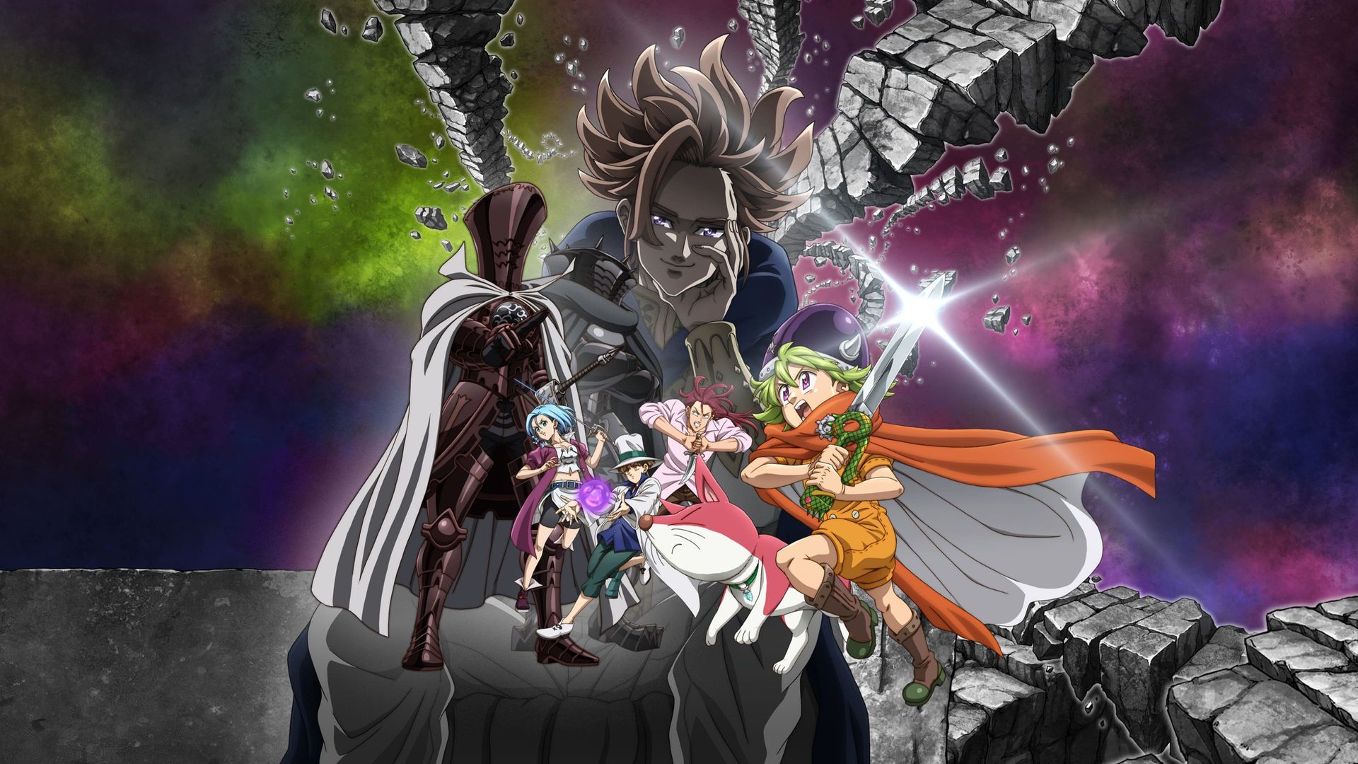 The Seven Deadly Sins: Four Knights of the Apocalypse background