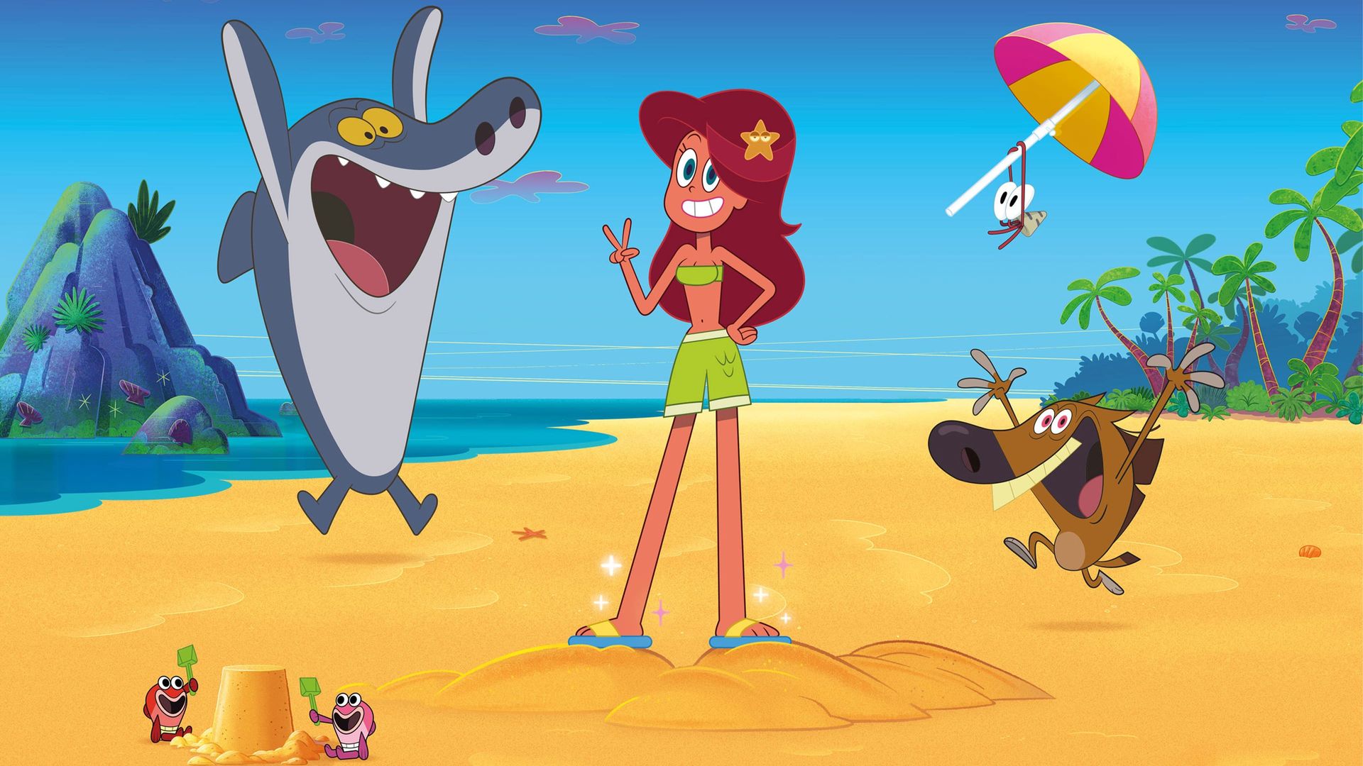 Zig & Sharko background