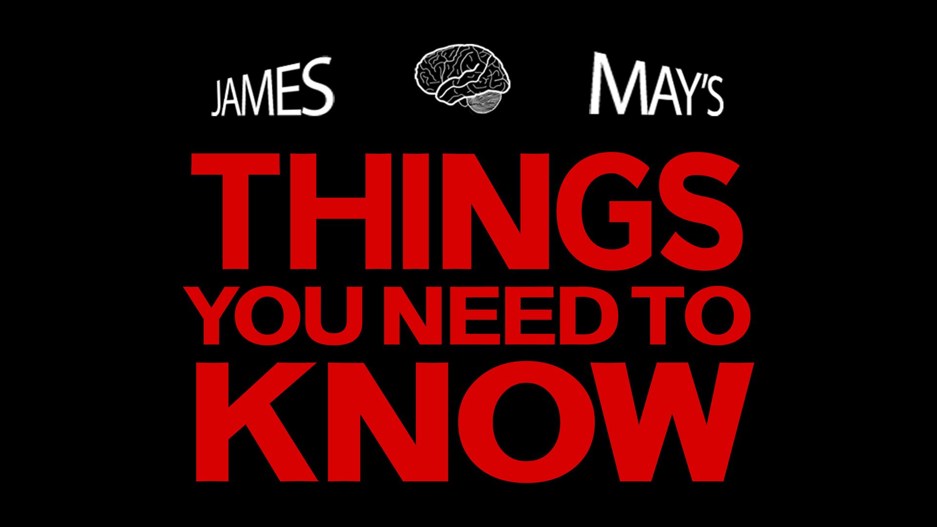 James May's Things You Need to Know background