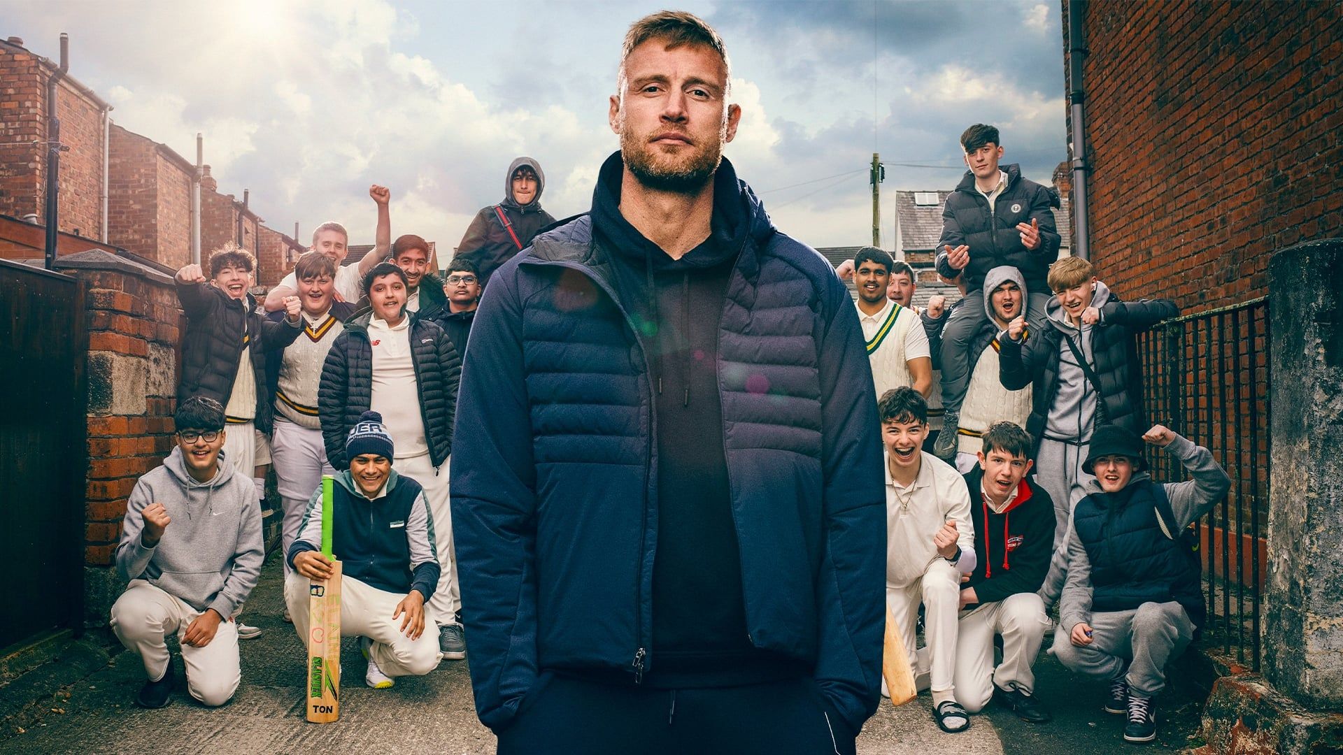 Freddie Flintoff's Field of Dreams background