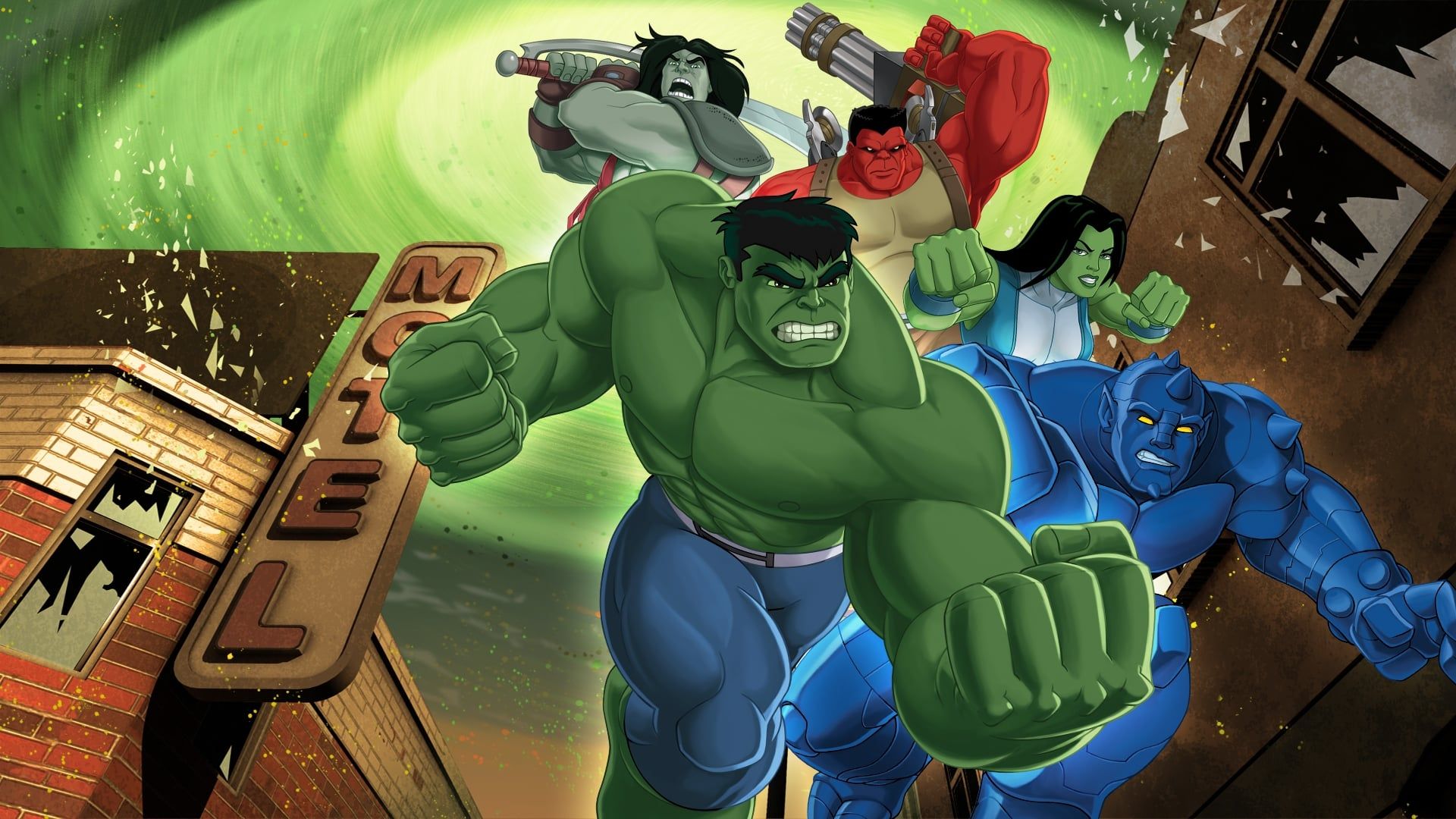 Hulk and the Agents of S.M.A.S.H. background