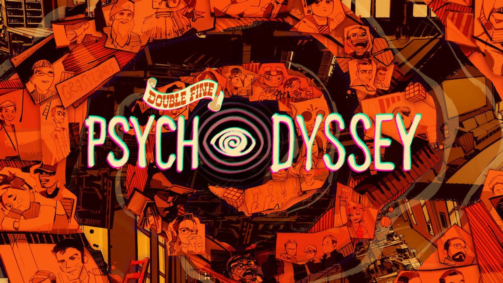 Double Fine PsychOdyssey background