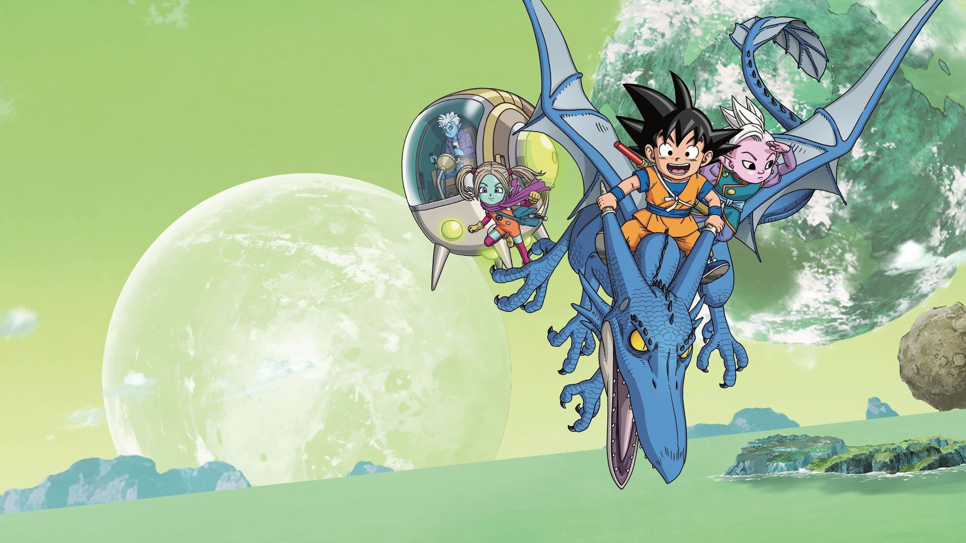 Dragon Ball Daima background