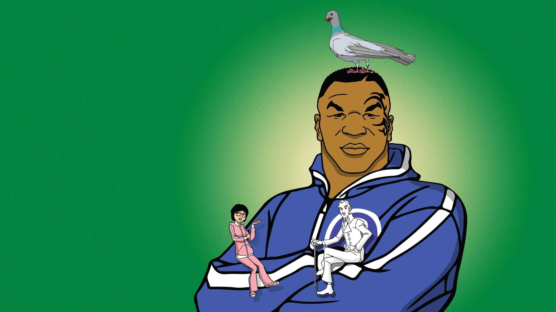 Mike Tyson Mysteries background