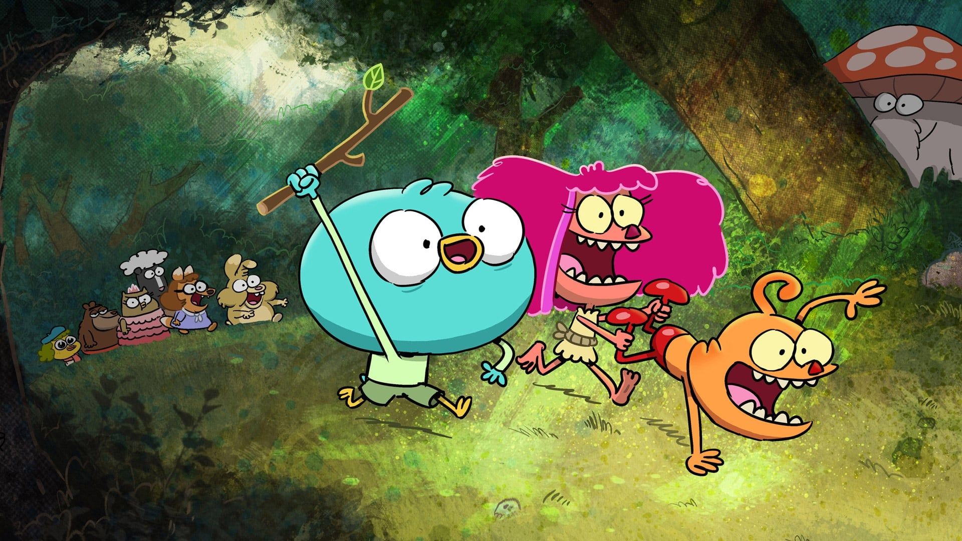 Harvey Beaks background