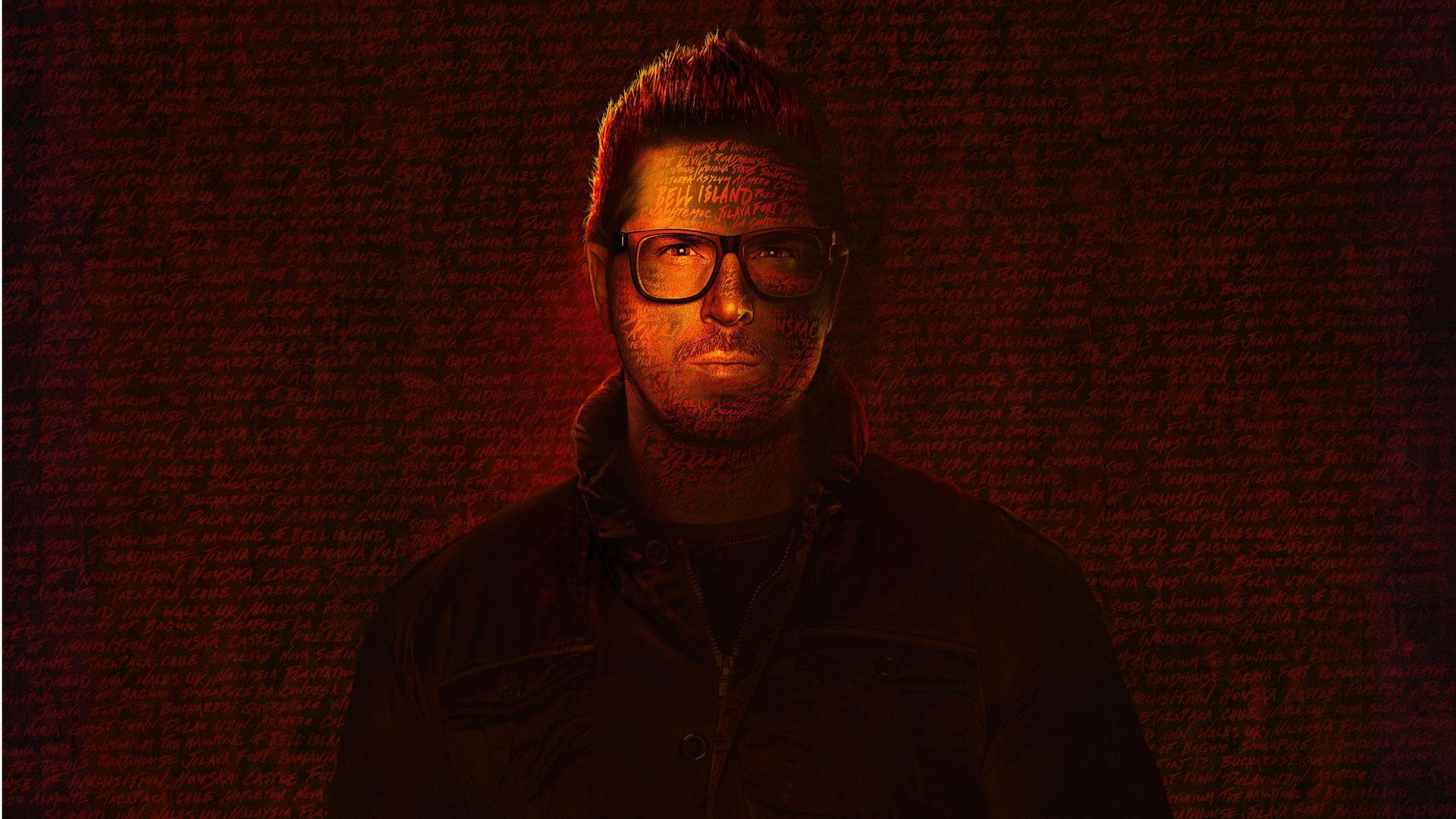 Destinations of the Damned with Zak Bagans background