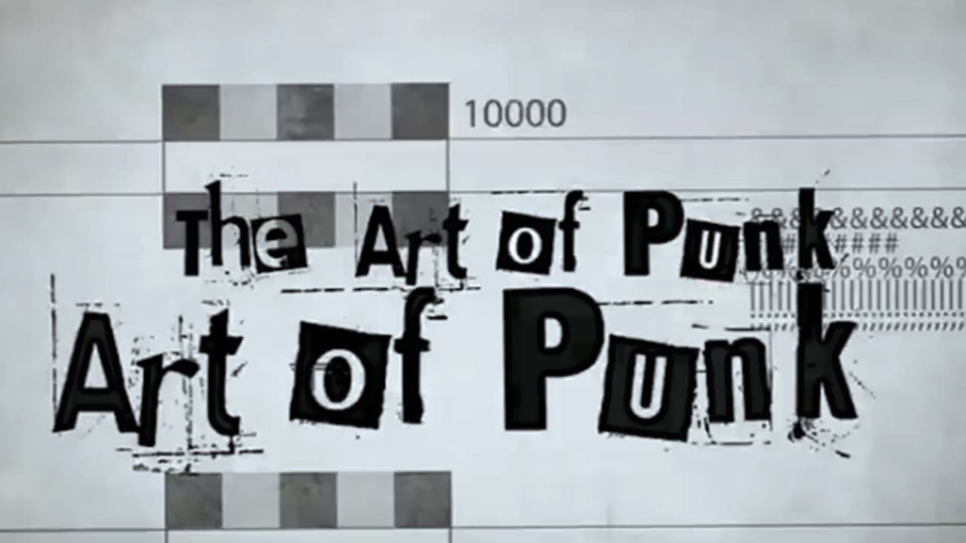 The Art of Punk background