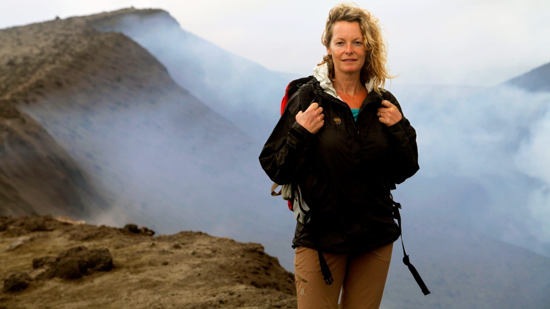 Kate Humble: Into the Volcano background