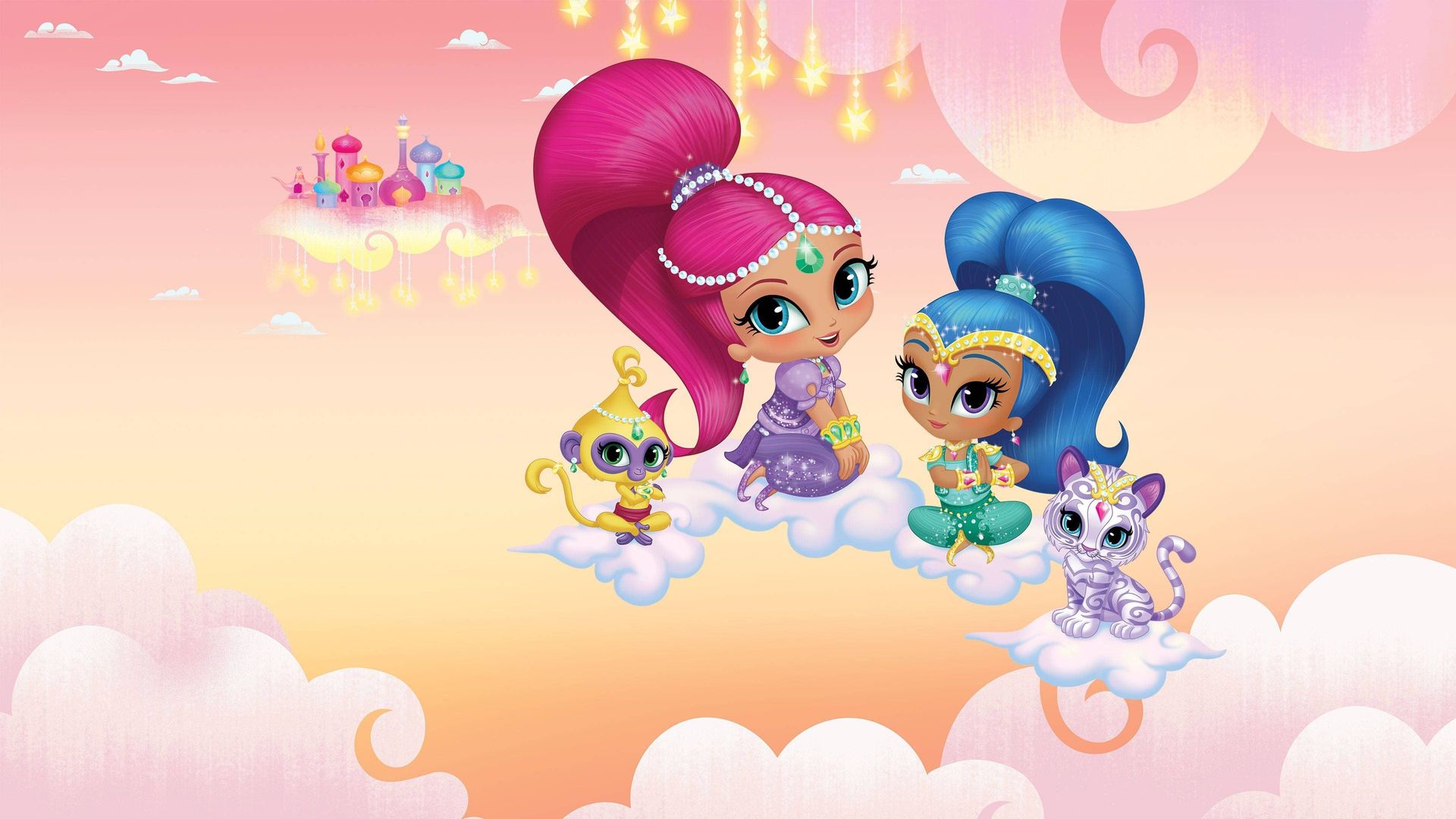 Shimmer and Shine background