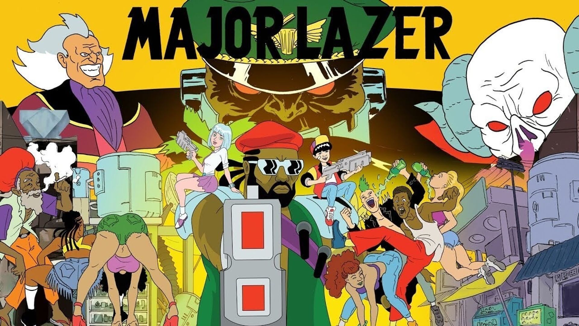 Major Lazer background