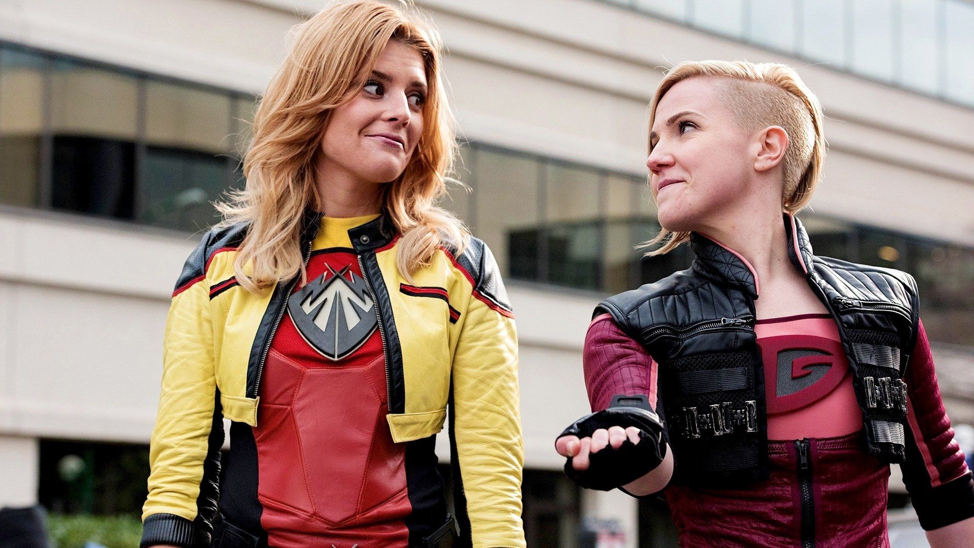 Electra Woman and Dyna Girl background