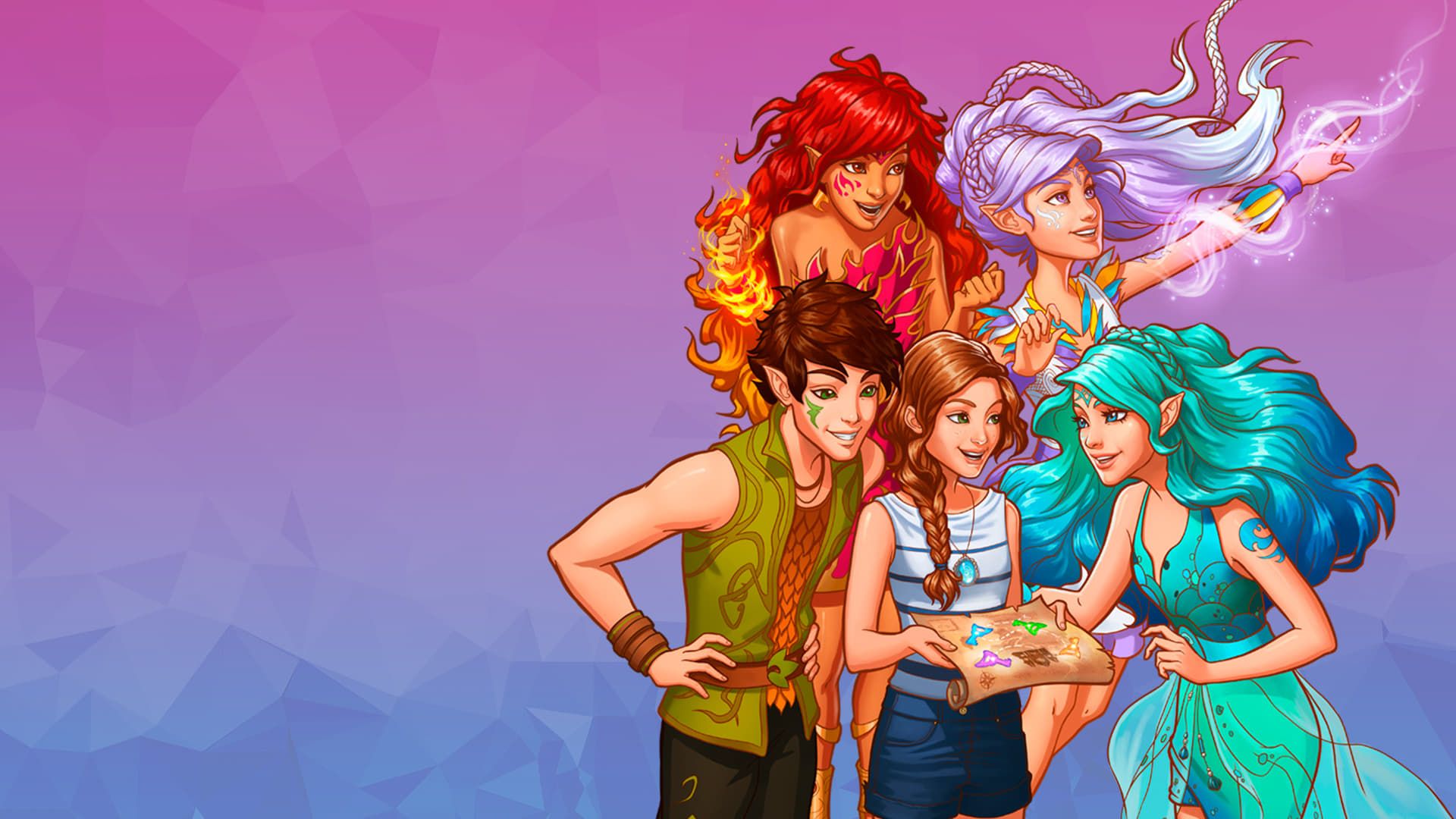 Lego Elves background