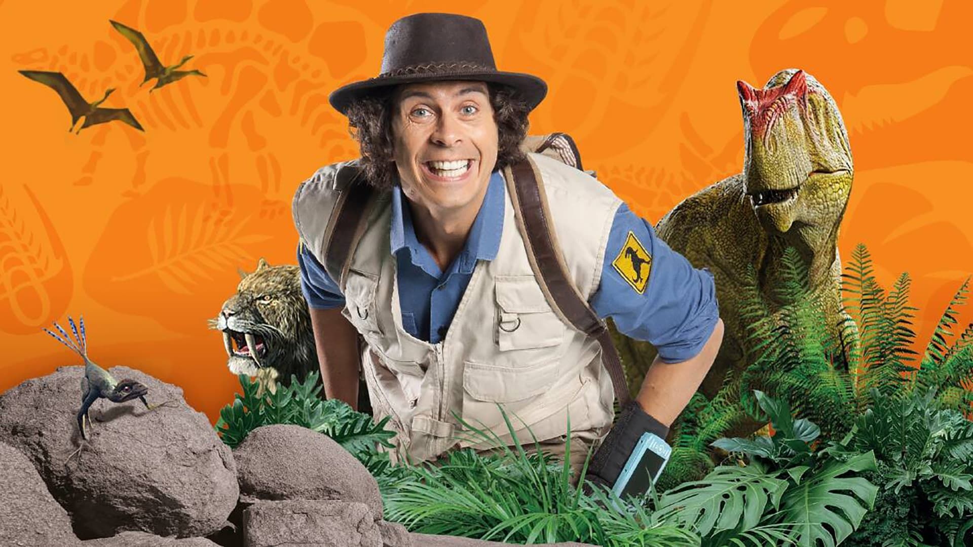 Andy's Prehistoric Adventures background