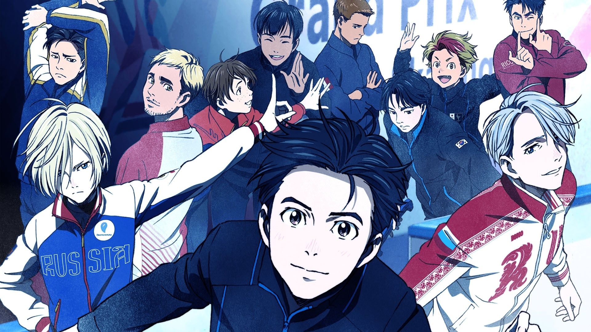 Yuri!!! On Ice background