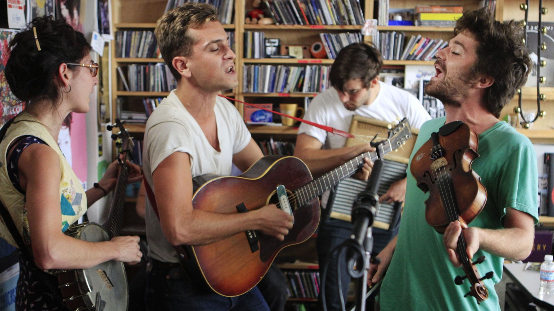 NPR Music Tiny Desk Concert background