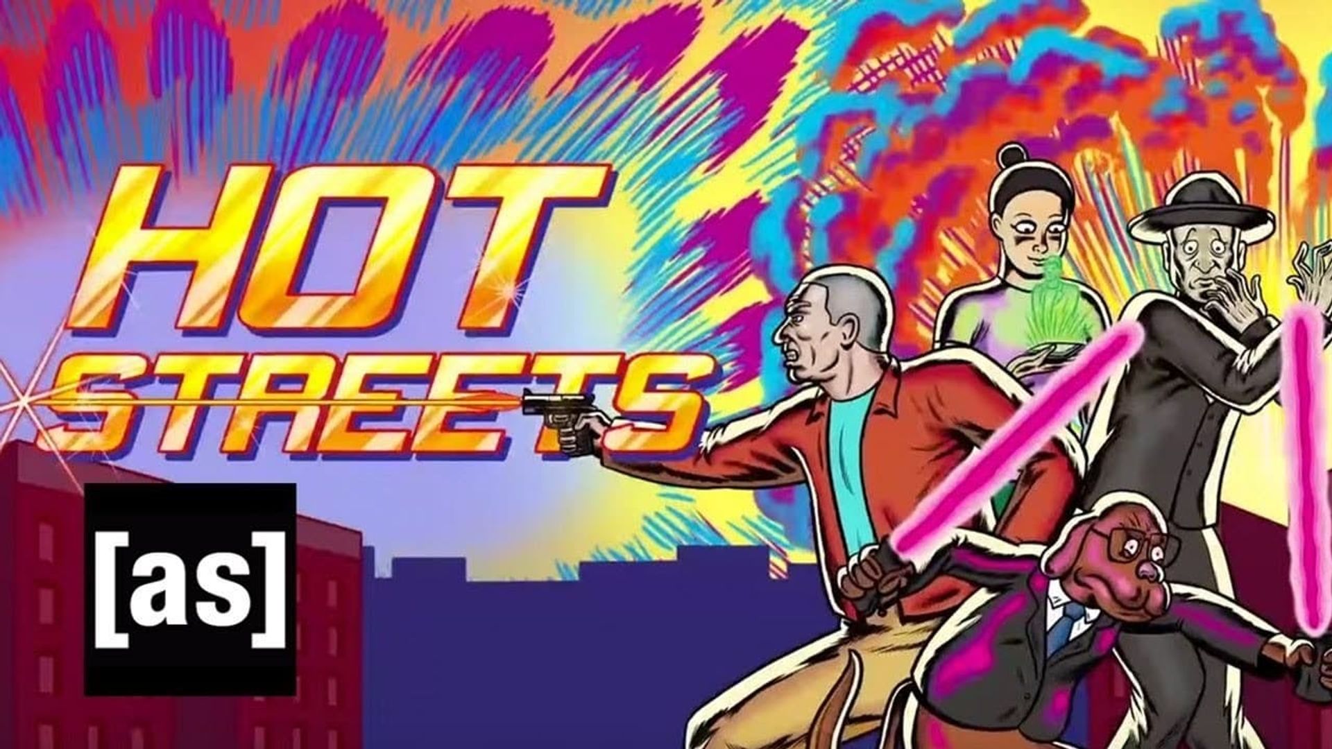 Hot Streets background