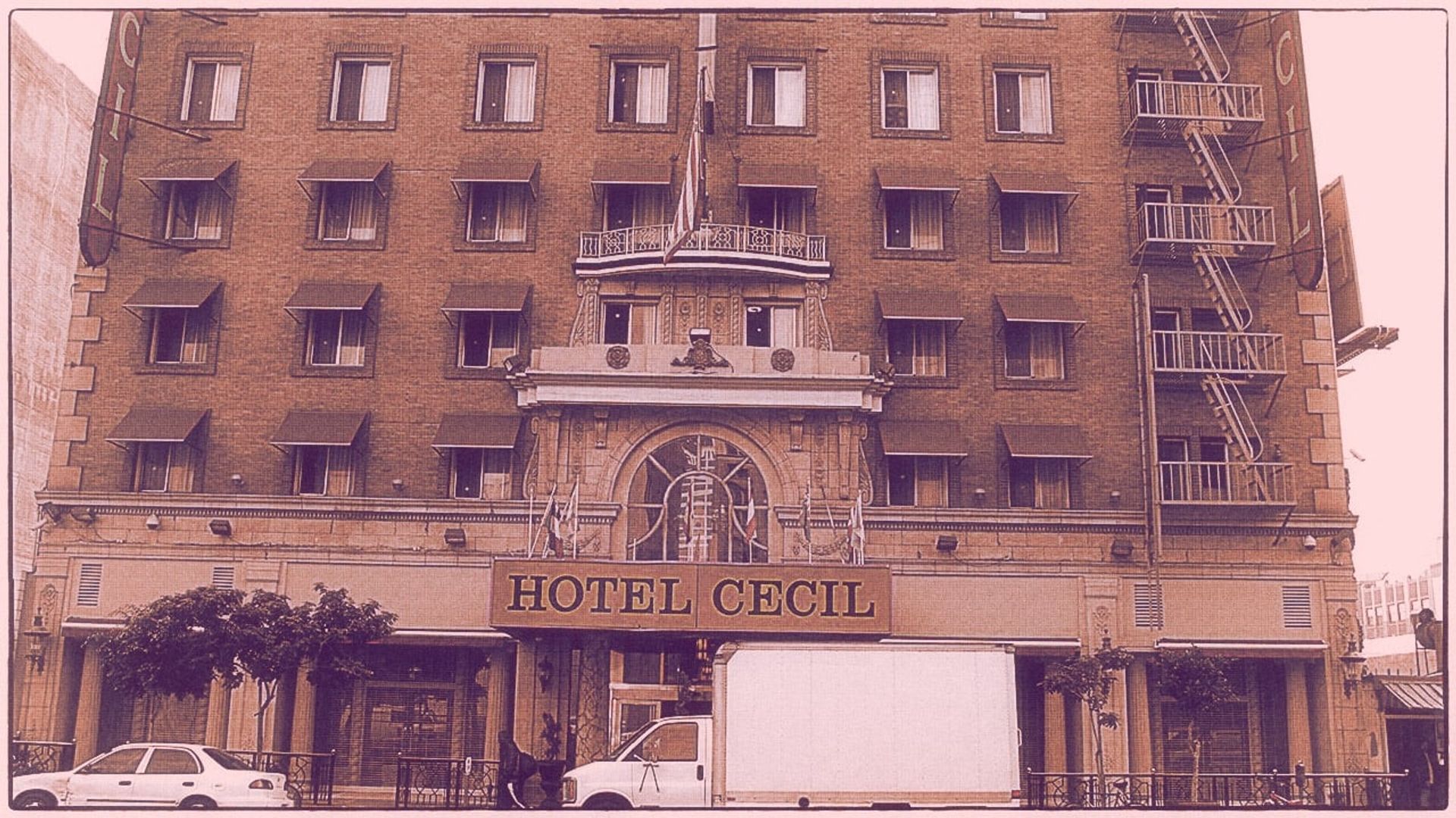 Horror at the Cecil Hotel background