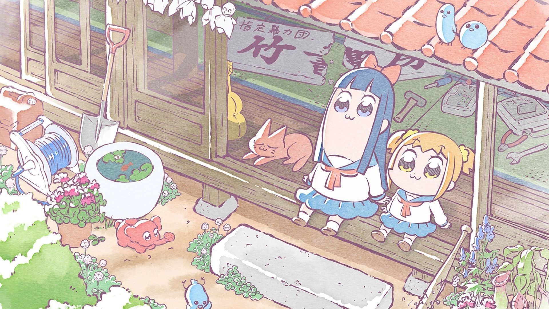 Pop Team Epic background