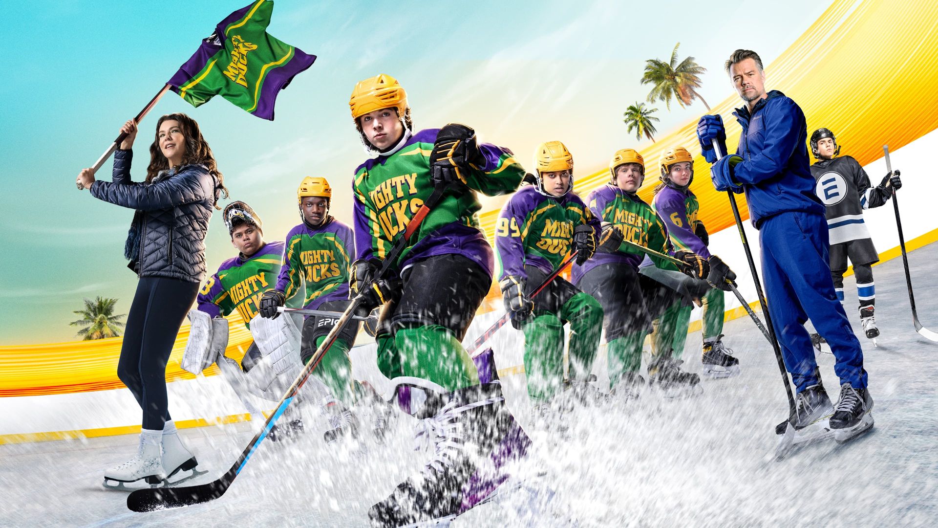 The Mighty Ducks: Game Changers background