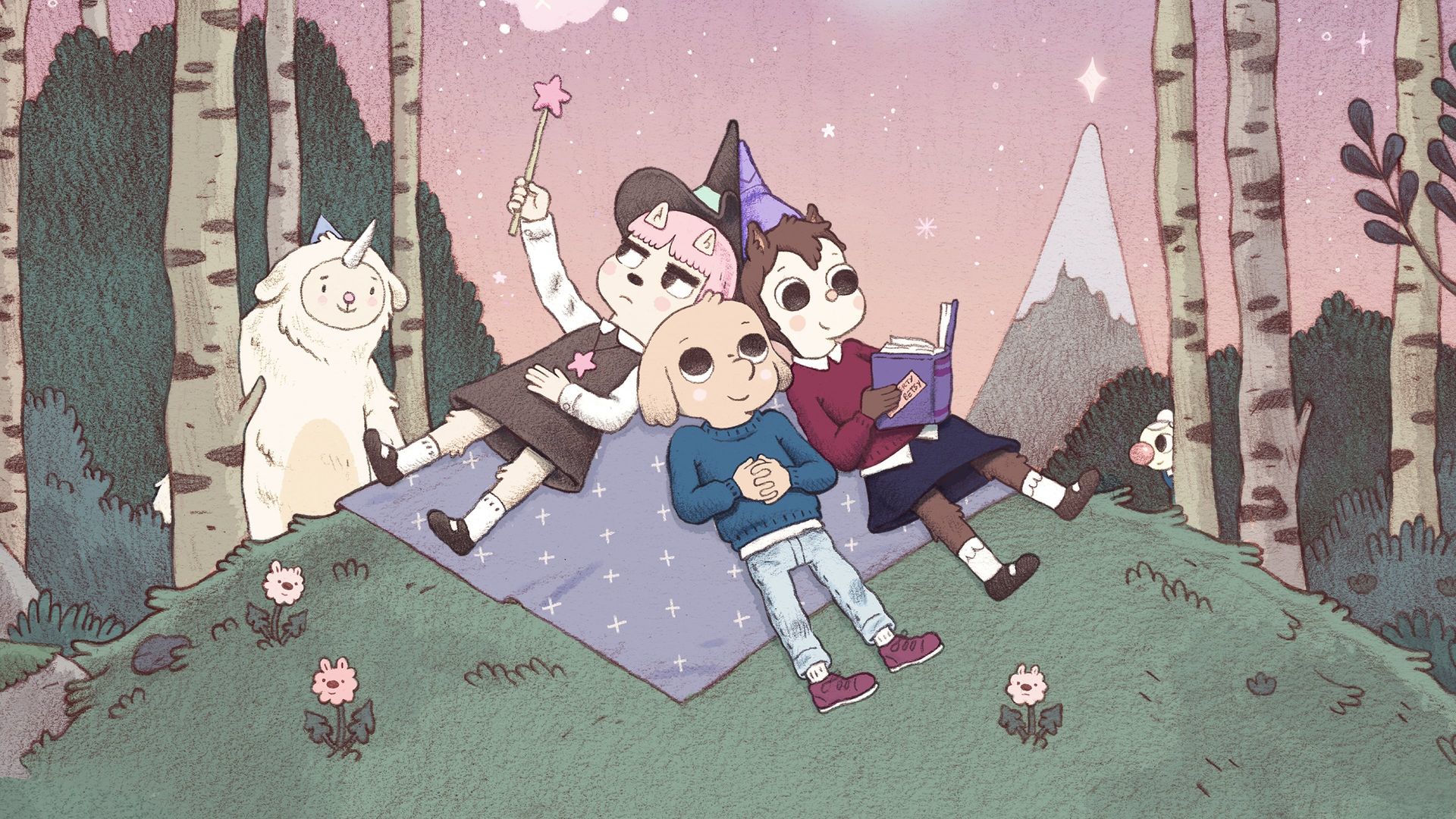 Summer Camp Island background