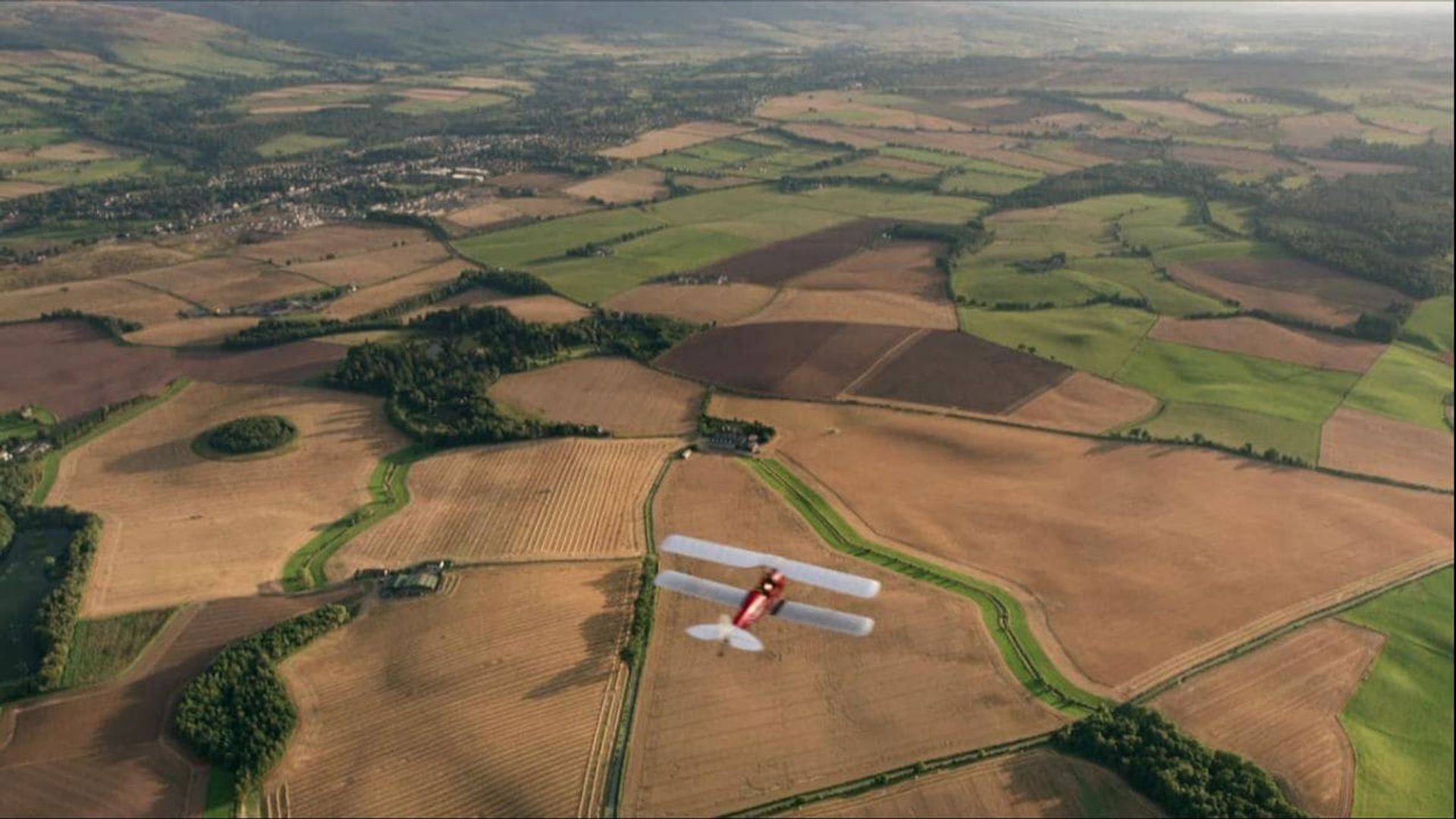 Scotland from the Sky background